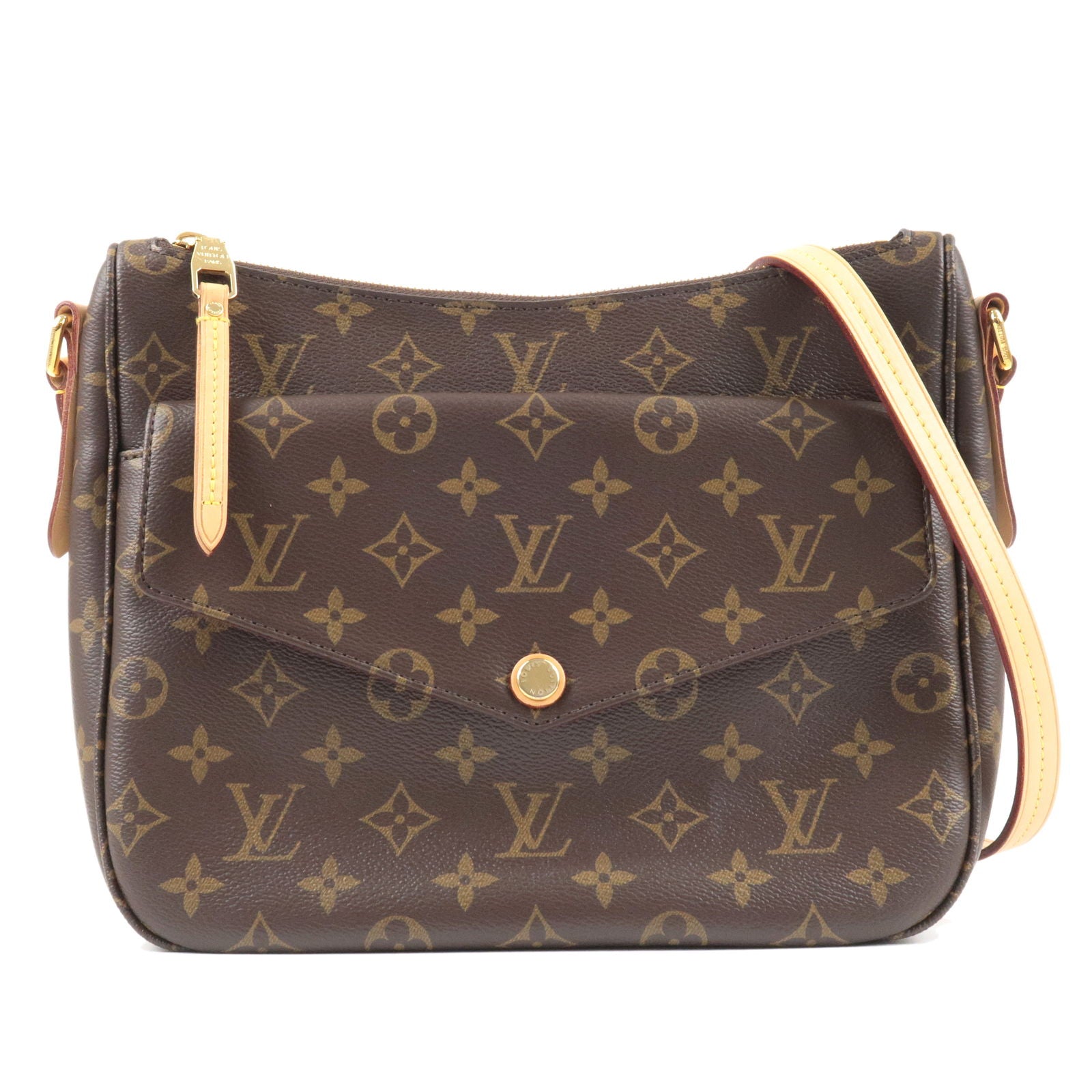 Louis Vuitton, Bags, Louis Vuitton Mabillon Shoulder Bag Monogram Canvas  Brown