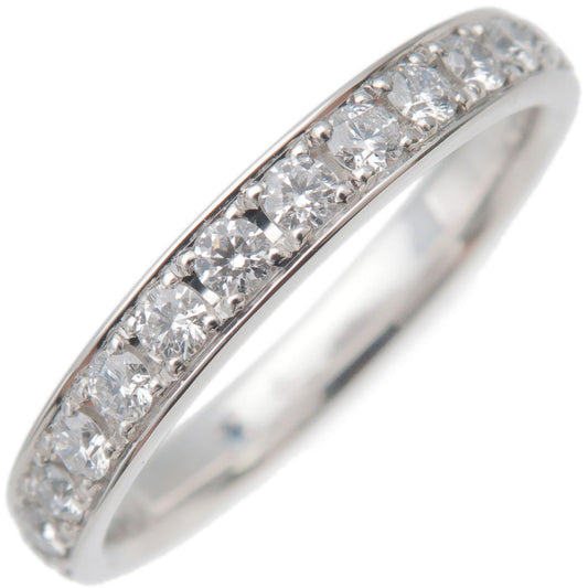4C-Half-Eternity-Diamond-Ring-PT999-Platinum-US5.5-6-EU51.5