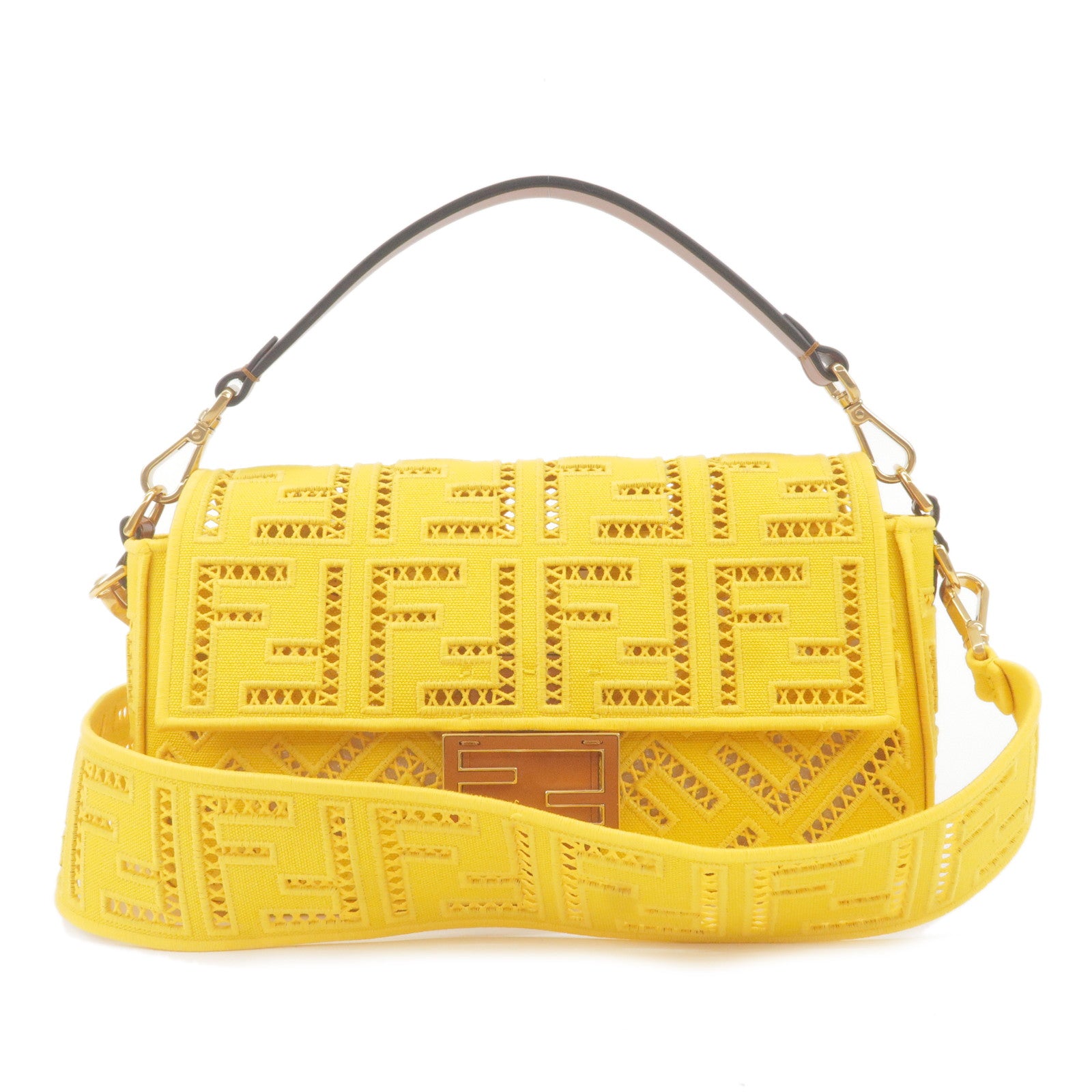 Fendi Pre-Owned Zucca Pattern Mamma Baguette Shoulder Bag - Farfetch