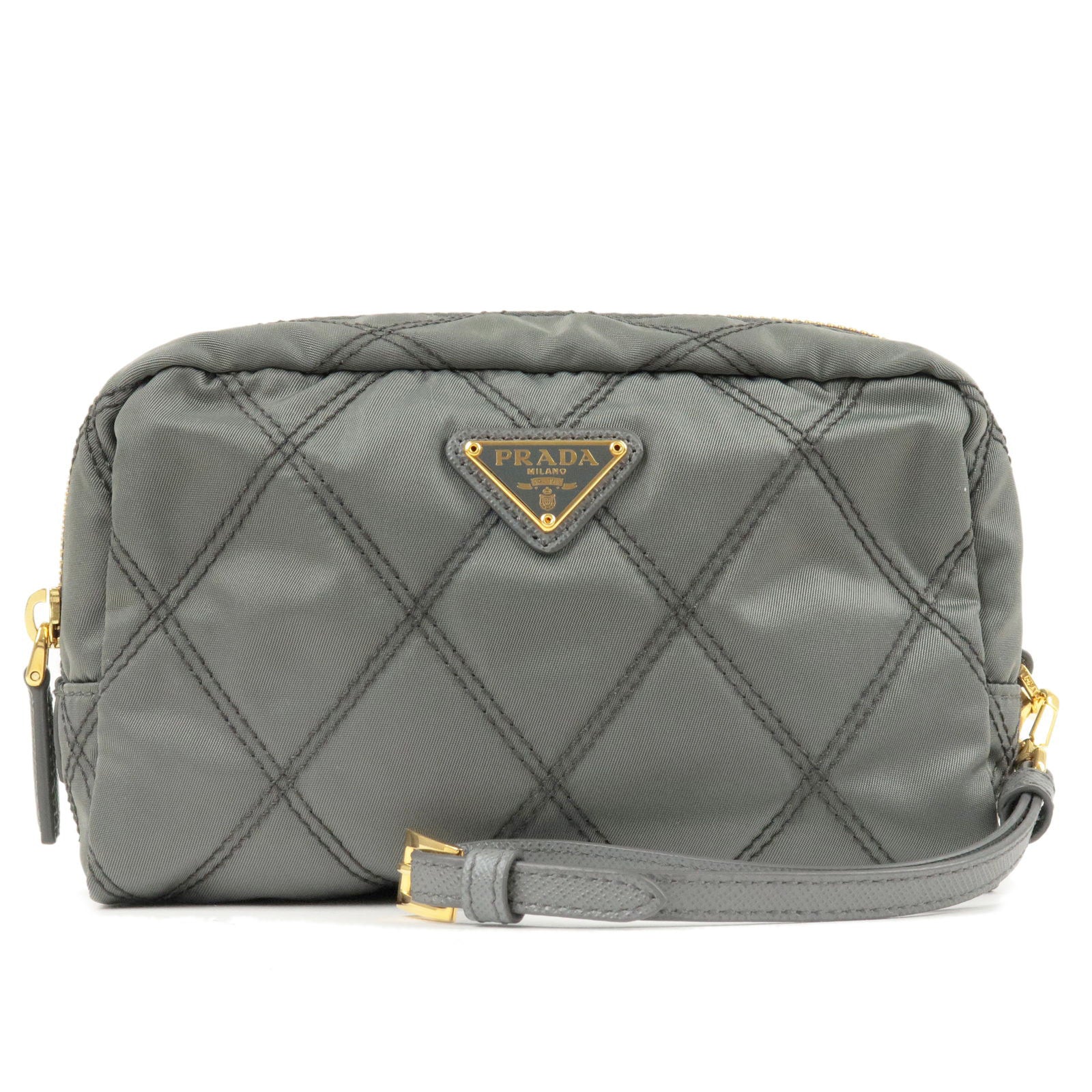 Prada nylon clutch online