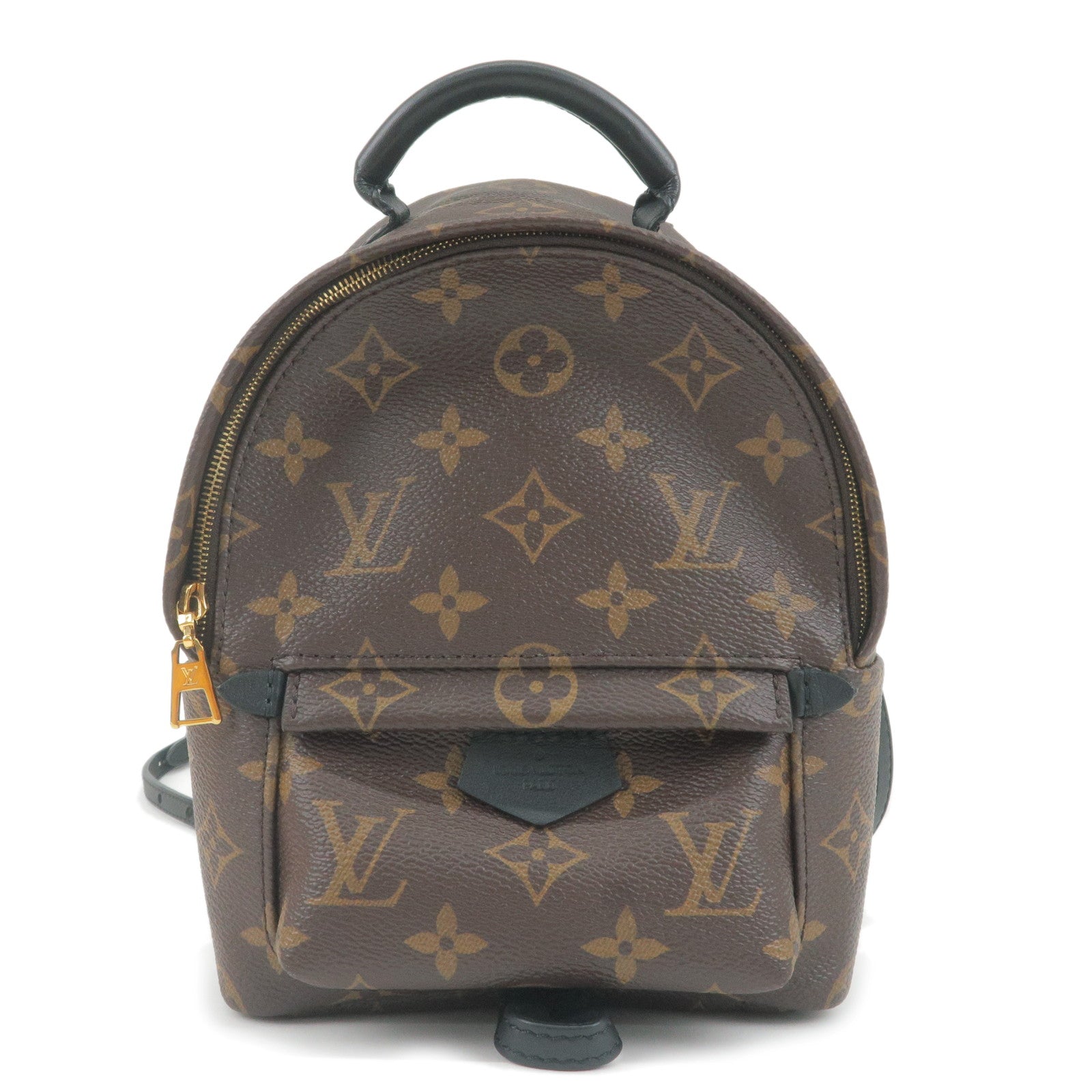 Authentic LOUIS VUITTON M41562 Monogram Palm Springs Mini Backpack-Bag  Brown