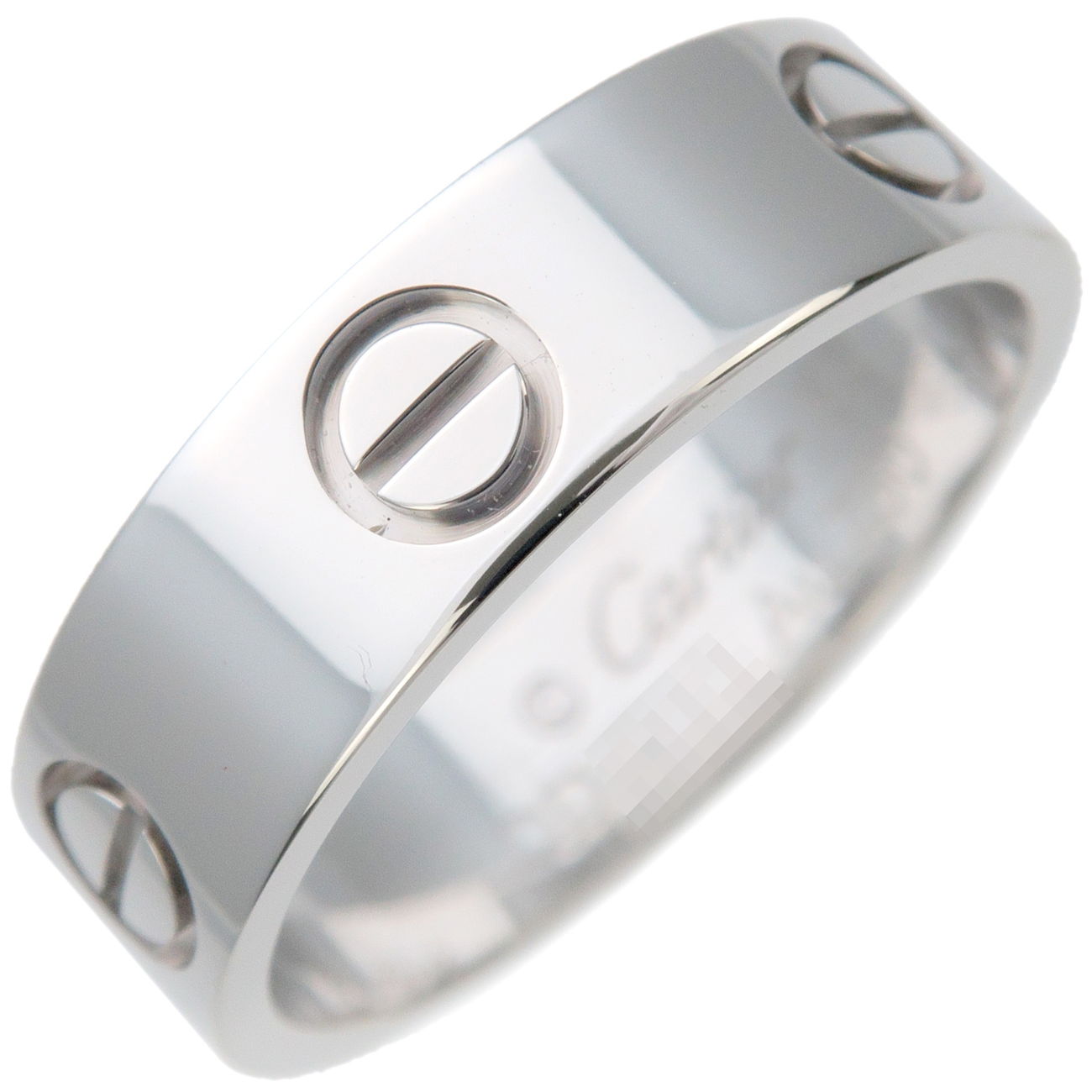 Cartier-Love-Ring-K18WG-750WG-White-Gold-#55-US7.5-HK16-EU55