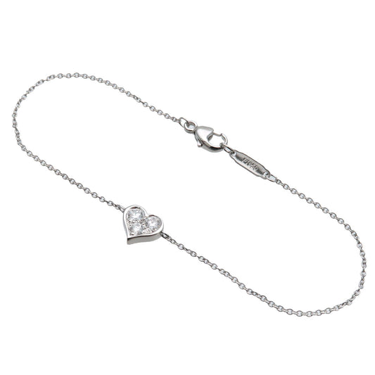Tiffany&Co.-Sentimental-Heart-3P-Diamond-Bracelet-PT950-Platinum