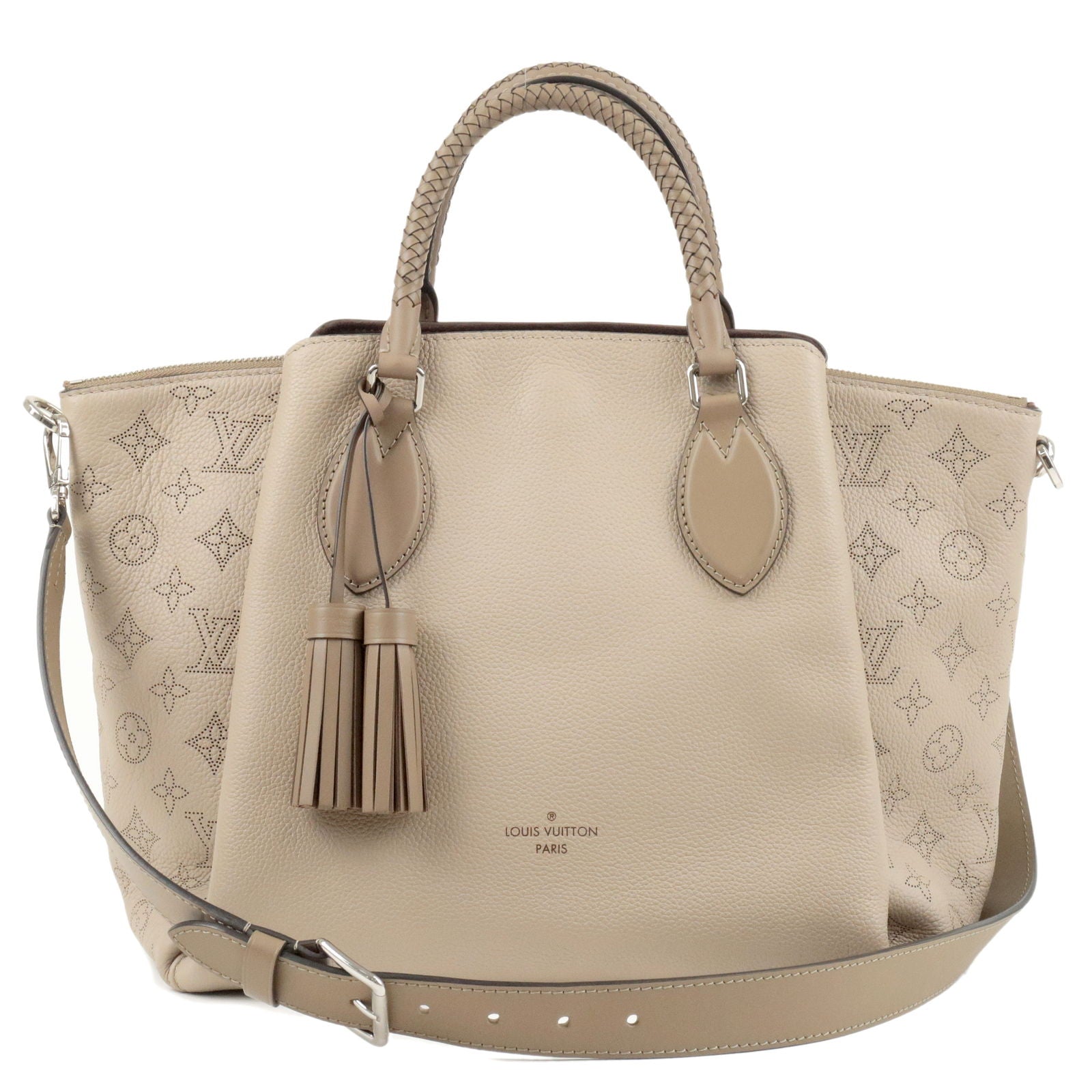 Louis Vuitton Haumea Mahina Leather Shoulder Bag
