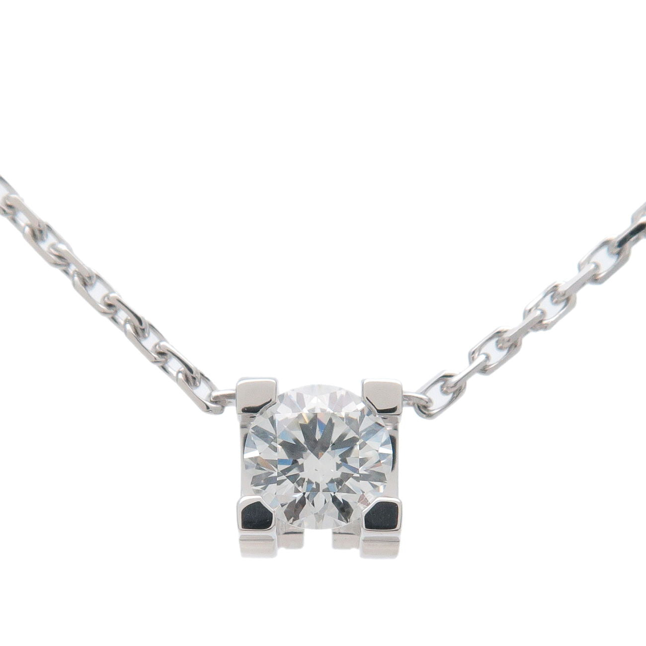 Cartier-C-de-Cartier-Diamond-Necklace-0.19ct-K18-White-Gold – dct