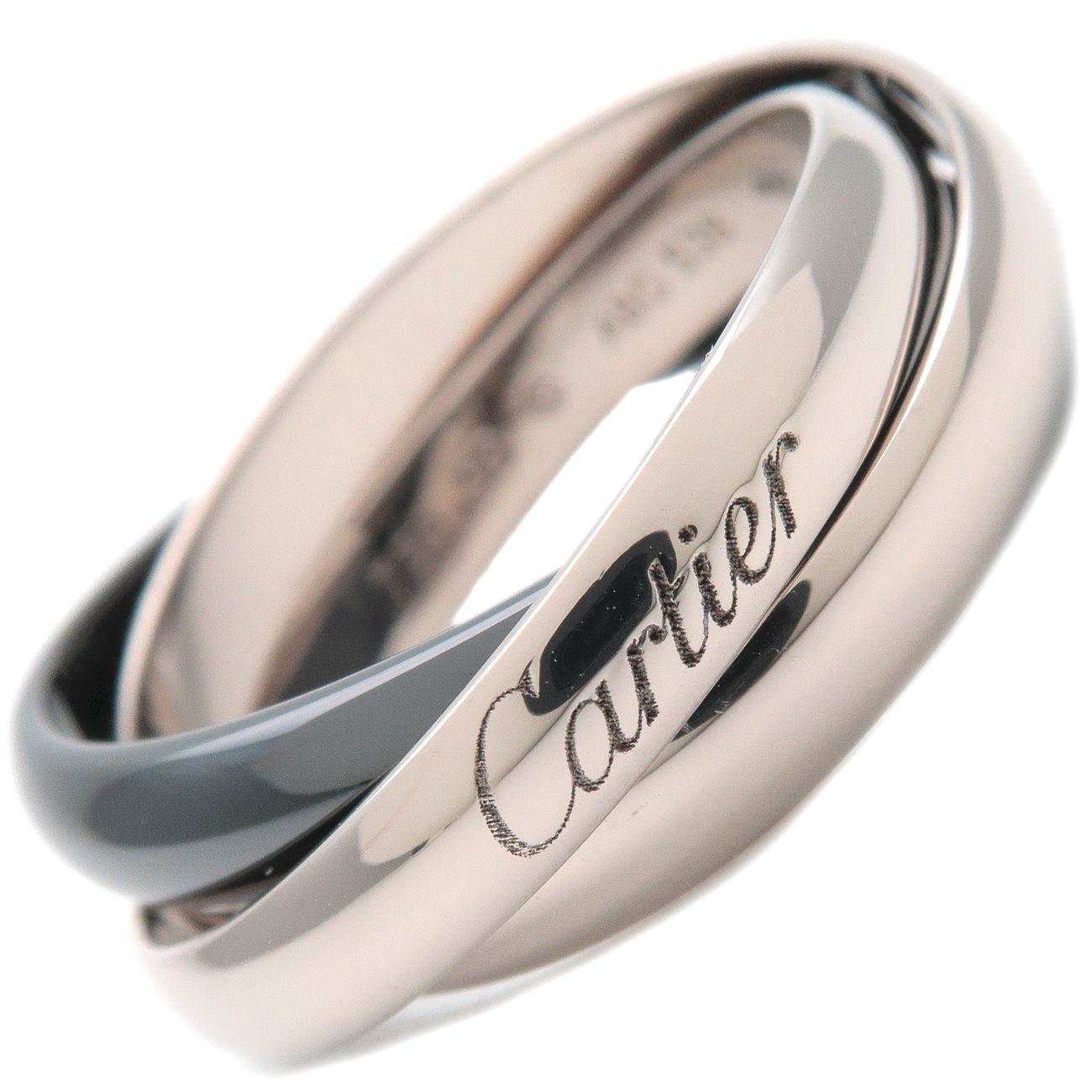 Cartier trinity outlet ring black