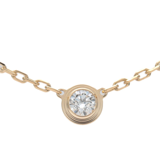 Cartier-Diamant-Légers-de-Cartier-SM-Diamond-Necklace-0.09ct-K18YG