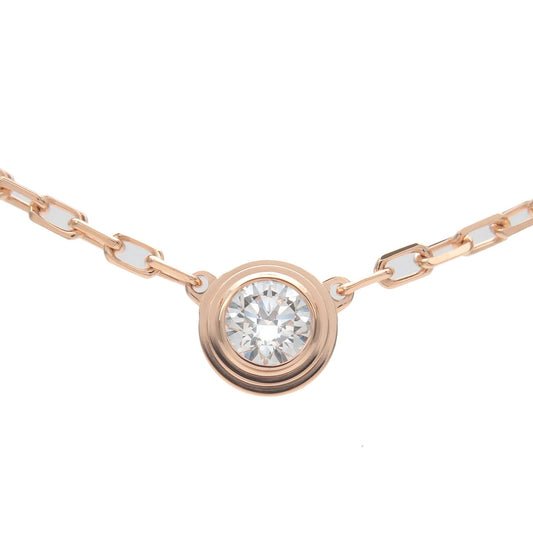 Cartier-Diamant-Légers-de-Cartier-SM-Diamond-Necklace-0.09ct-K18PG
