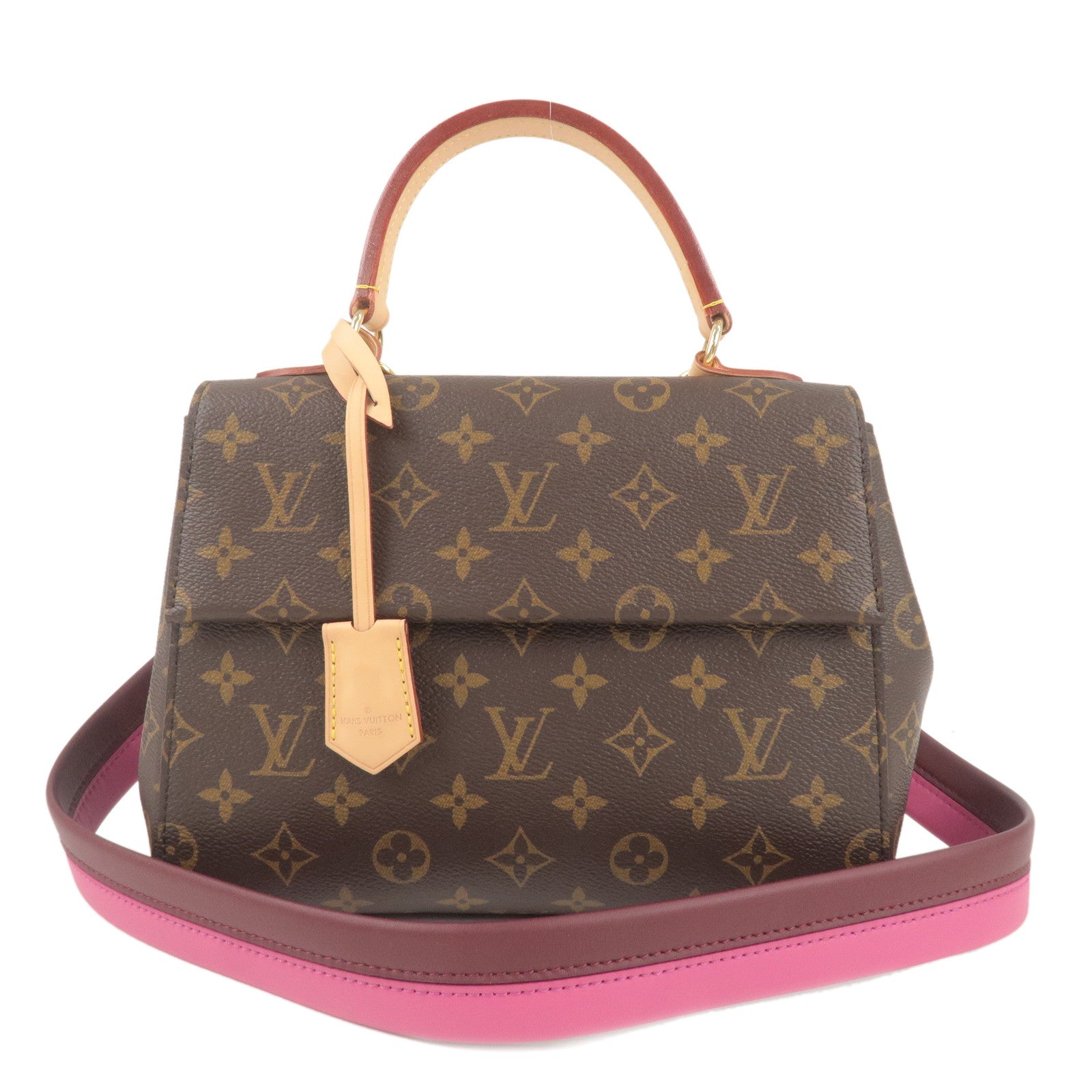 Louis-Vuitton-Monogram-Cluny-BB-2Way-Bag-Shoulder-Bag-Rose-M42738 –  dct-ep_vintage luxury Store