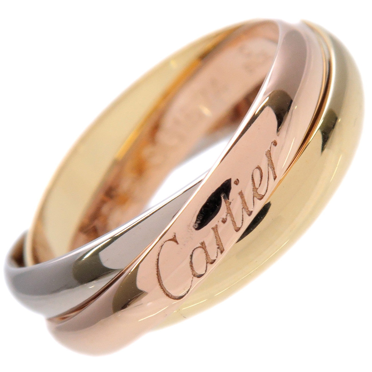 Cartier-Trinity-Ring-SM-K18-750YG/WG/PG-#48-US4.5-EU48-HK9.5