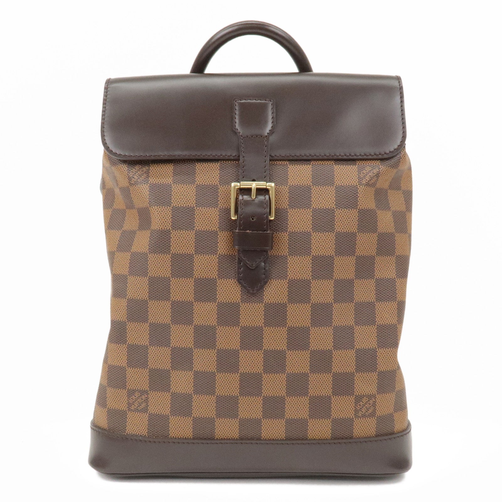 Louis-Vuitton-Damier-Soho-Back-Pack-Ruck-Sac-Brown-N51132 – dct
