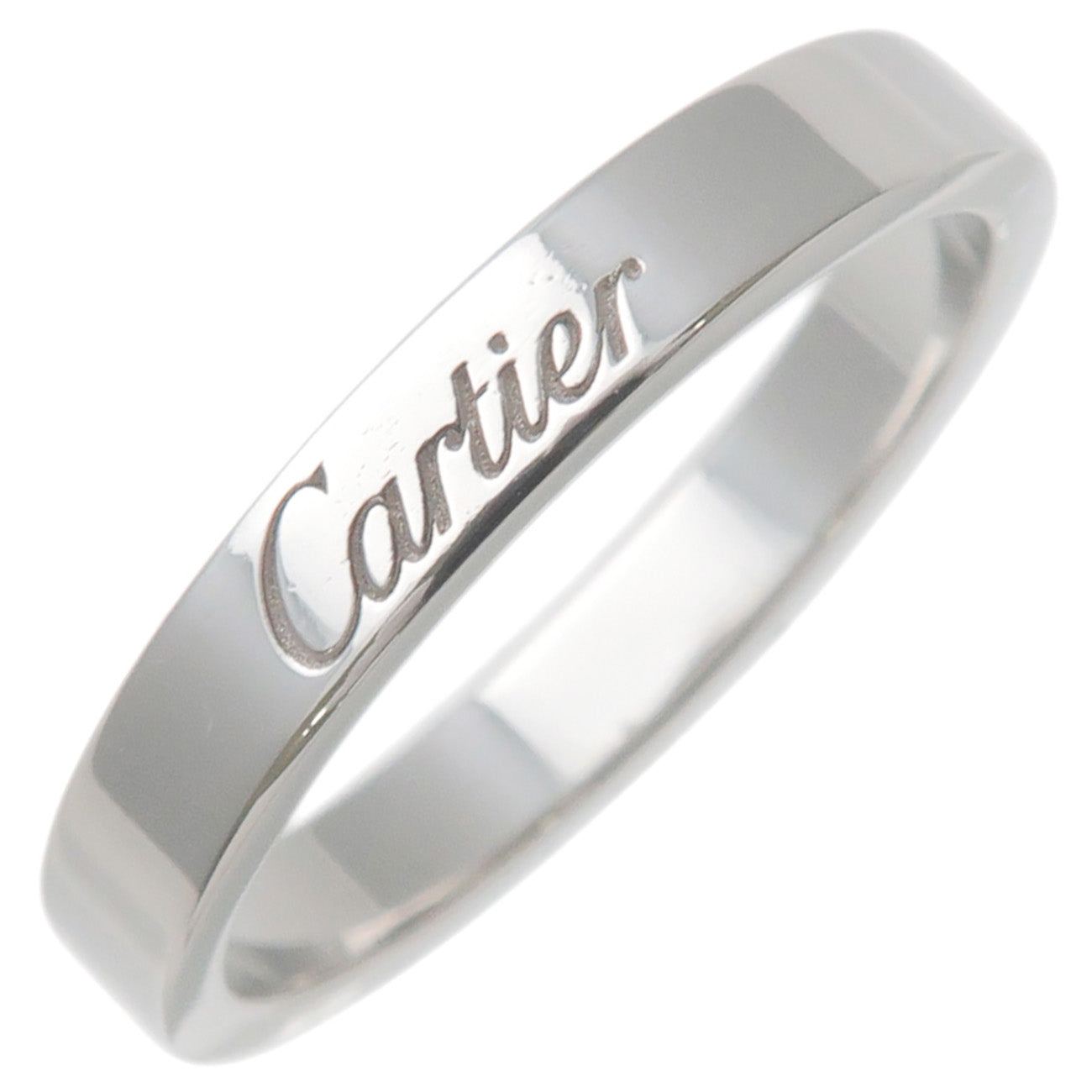 Cartier Engraved Ring PT950 Platinum 54 US6.5 7.0 EU54 Mindarie