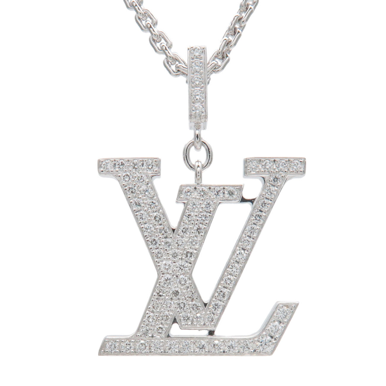 LOUIS VUITTON Diamond Necklace