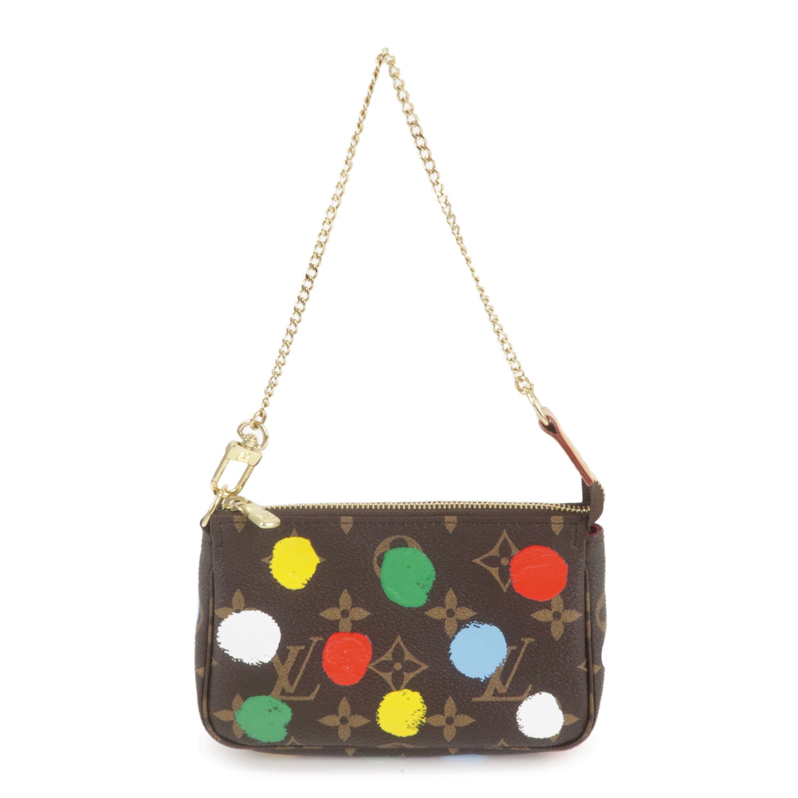 Leather small bag Louis Vuitton x Yayoi Kusama Multicolour in