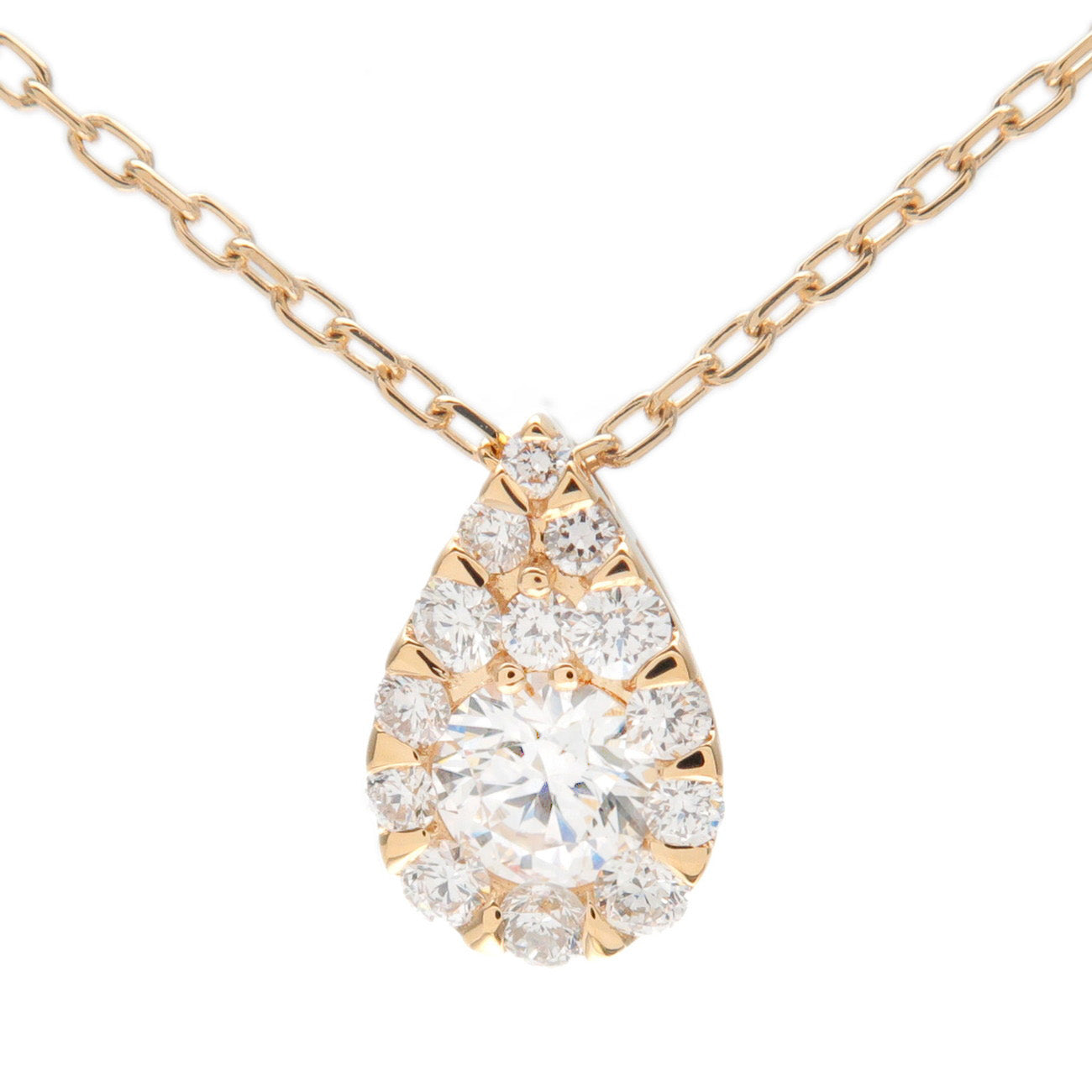 Aoyama Vendome Necklace Wg k18 750 2 7g 45cmRank S-