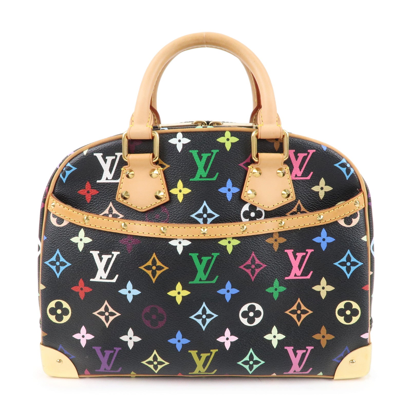 Louis Vuitton M92662 Trouville Hand Bag Monogram Multi Color Used