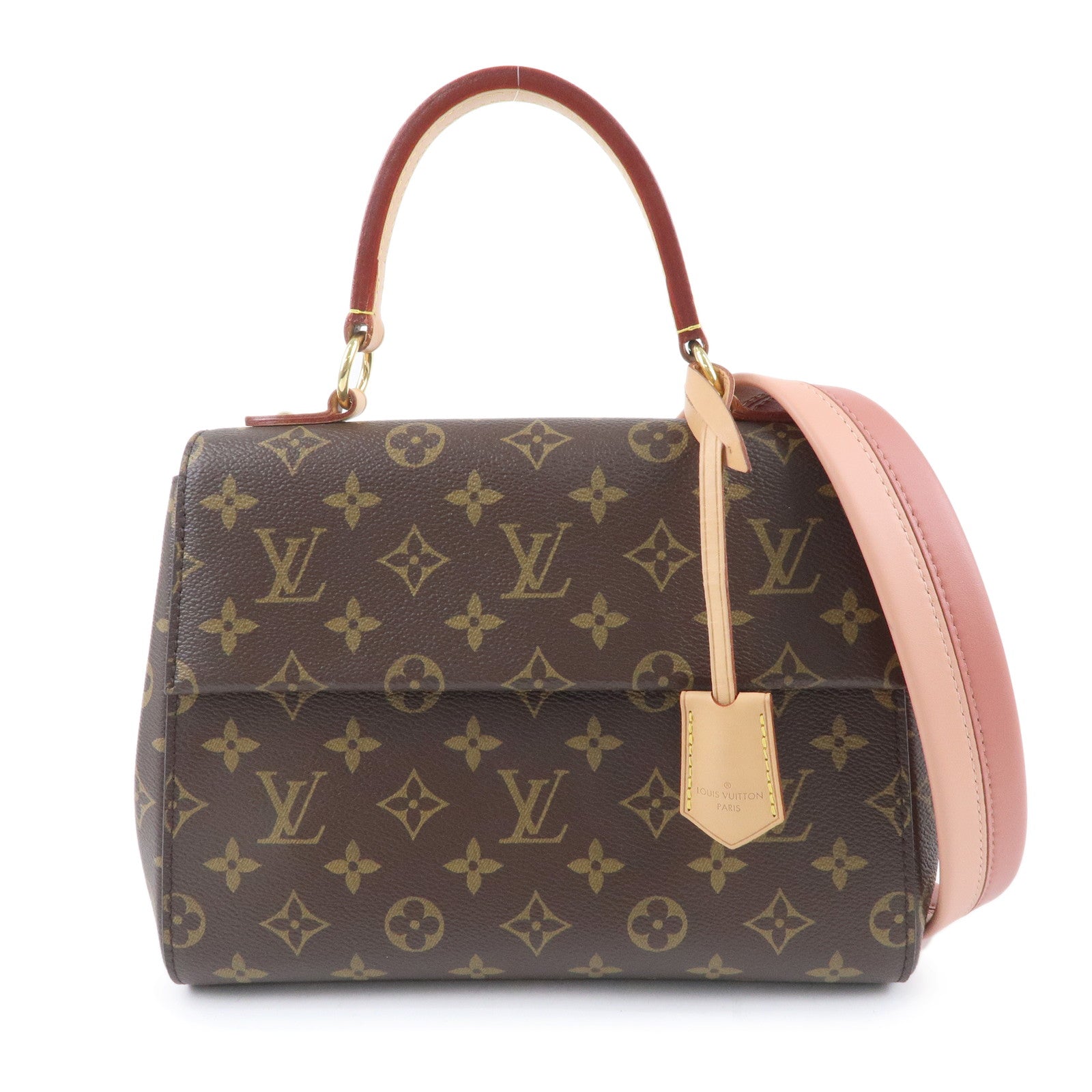 Louis-Vuitton-Monogram-Cluny-BB-2WAY-Bag-Hand-Bag-M44267