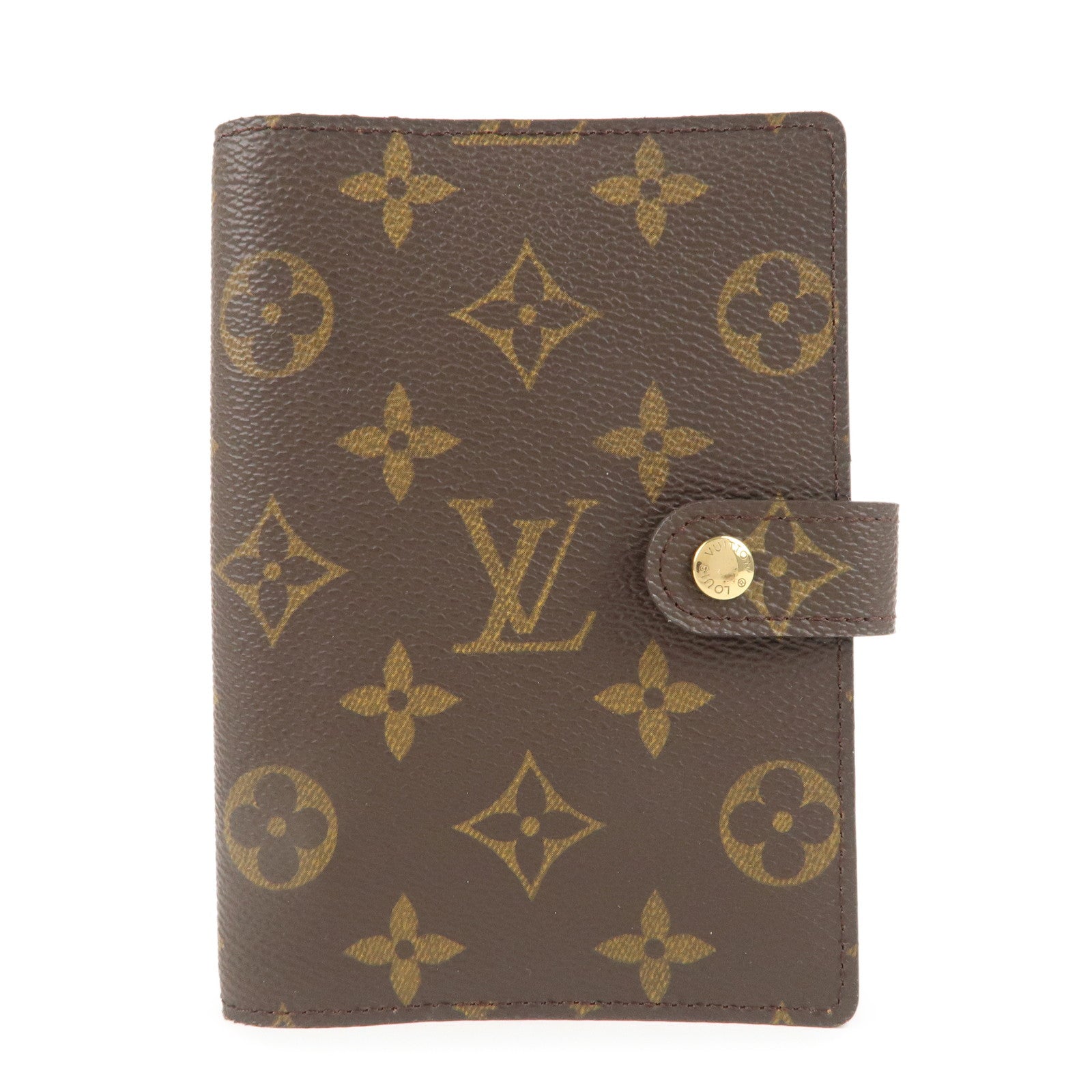 Louis-Vuitton-Monogram-Agenda-PM-Planner-Cover-Brown-R20005 –  dct-ep_vintage luxury Store