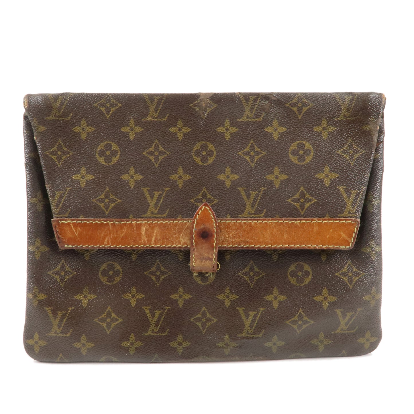 Louis Vuitton Monogram Pochette Pliante Clutch Bag M51805