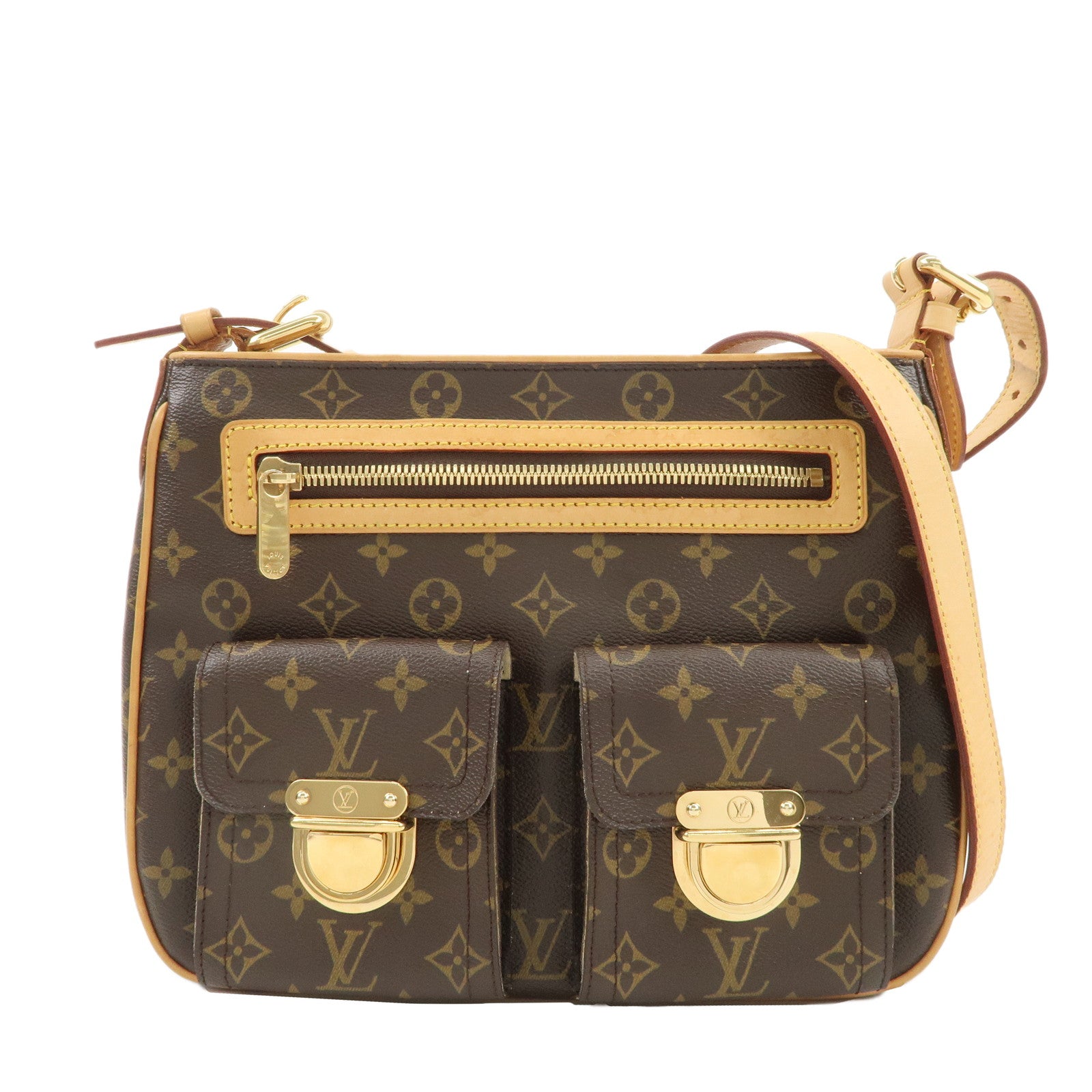 Louis-Vuitton-Monogram-Hudson-GM-Shoulder-Bag-Hand-Bag-M40045