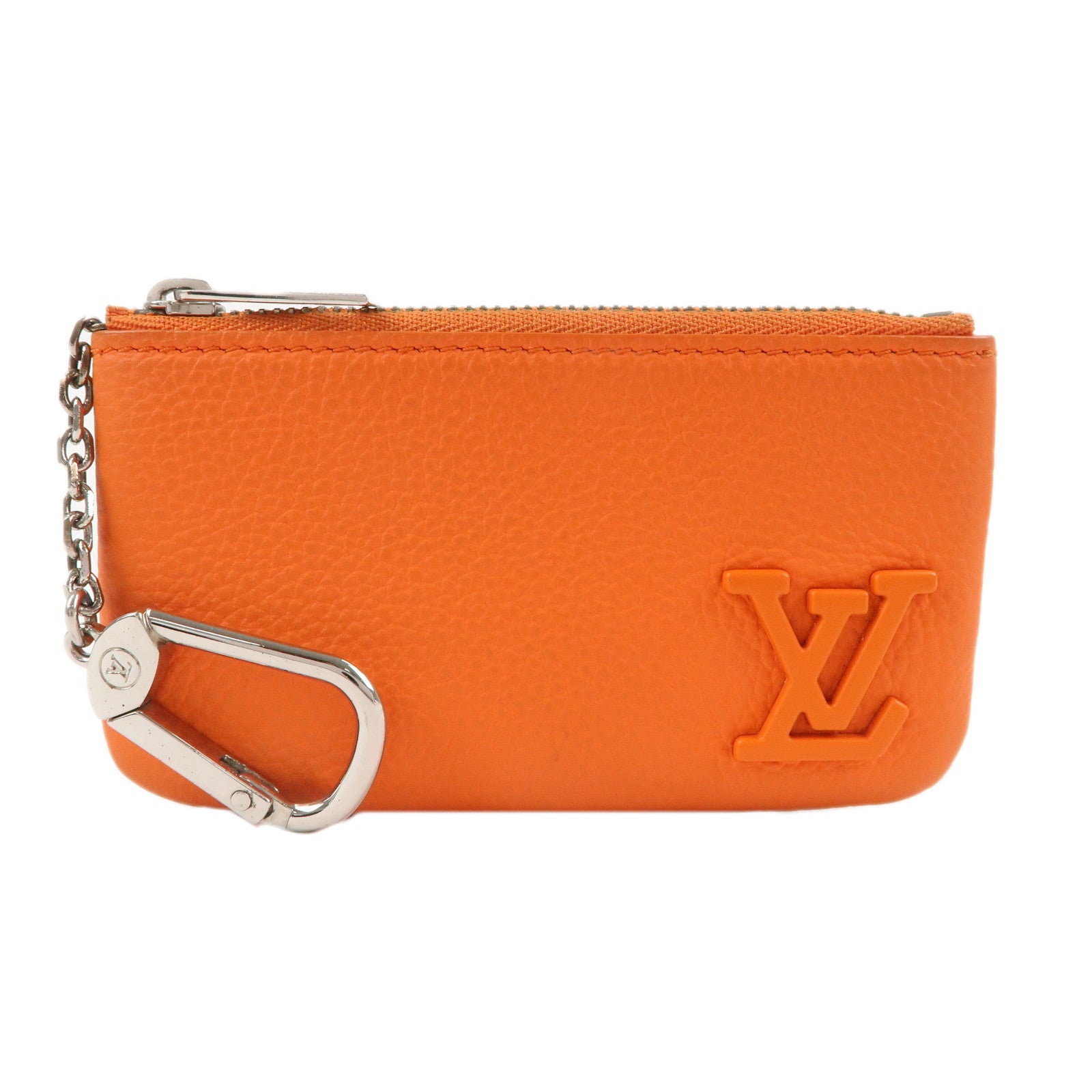 Louis-Vuitton-Aerogram-Pochette-Cles-Coin-Case-Orange-M81032