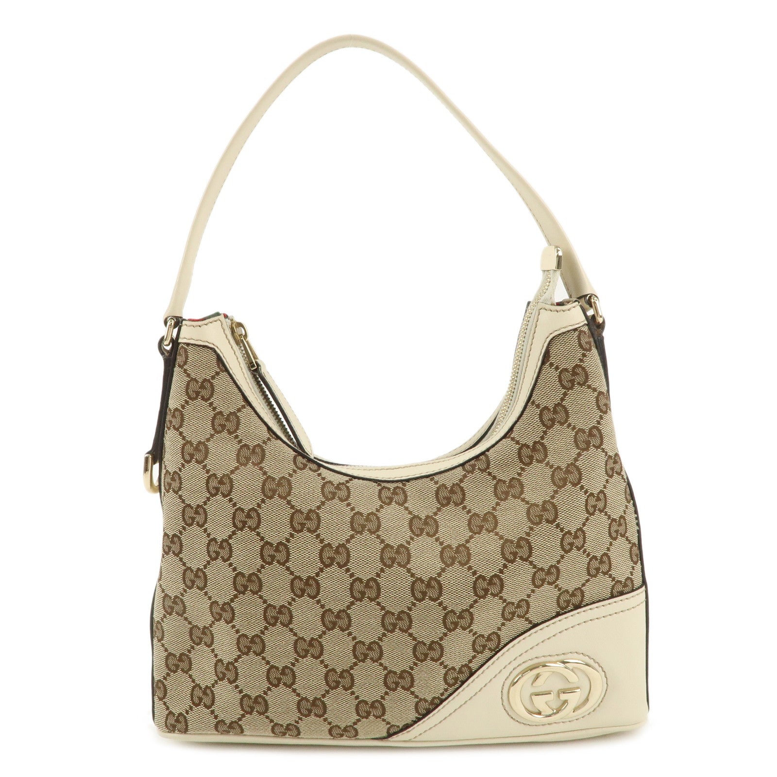 GUCCI-Abbey-Interlocking-G-GG-Canvas-Leather-Shoulder-Bag-182489