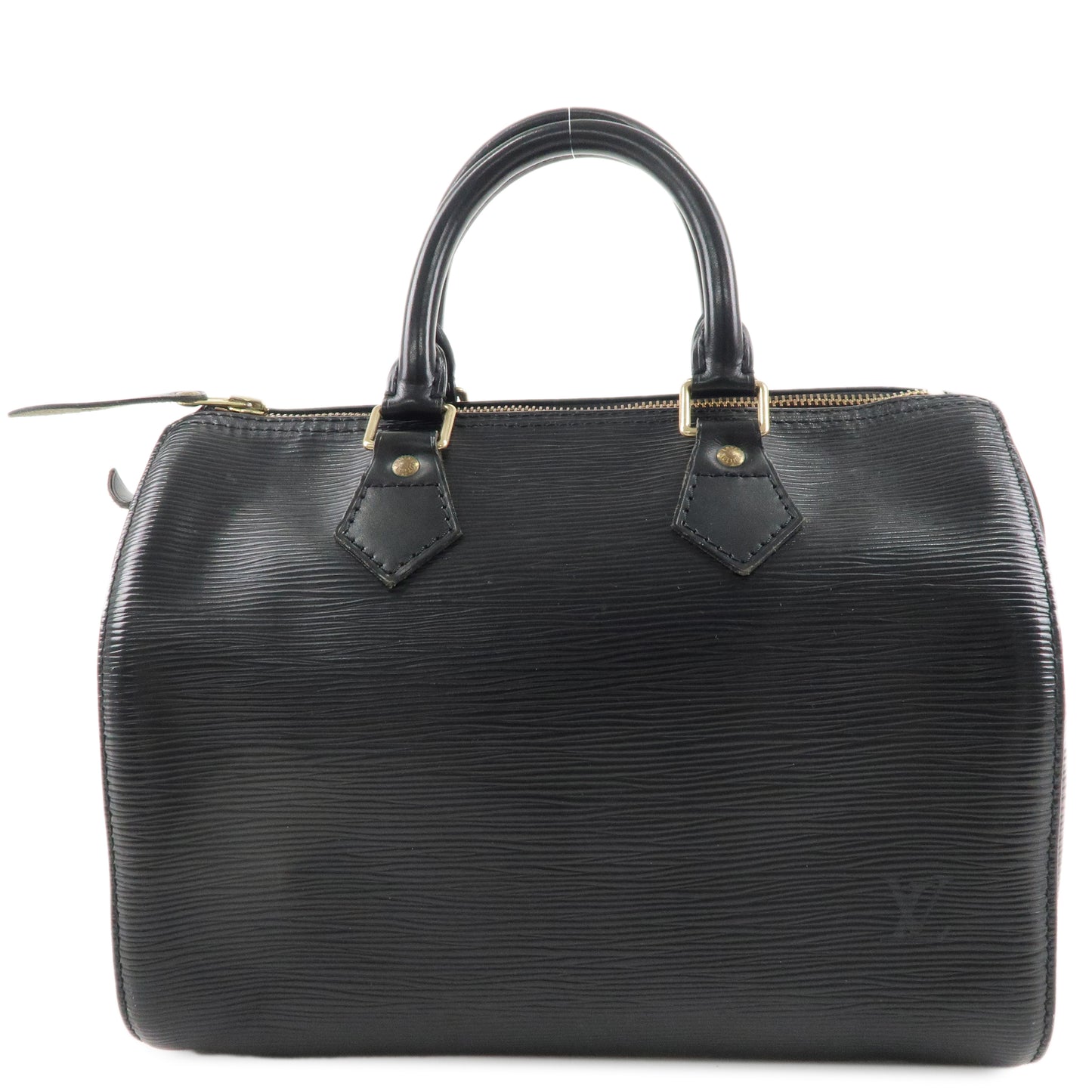 Louis Vuitton Epi Speedy 25 Hand Bag Boston Bag Noir M59032