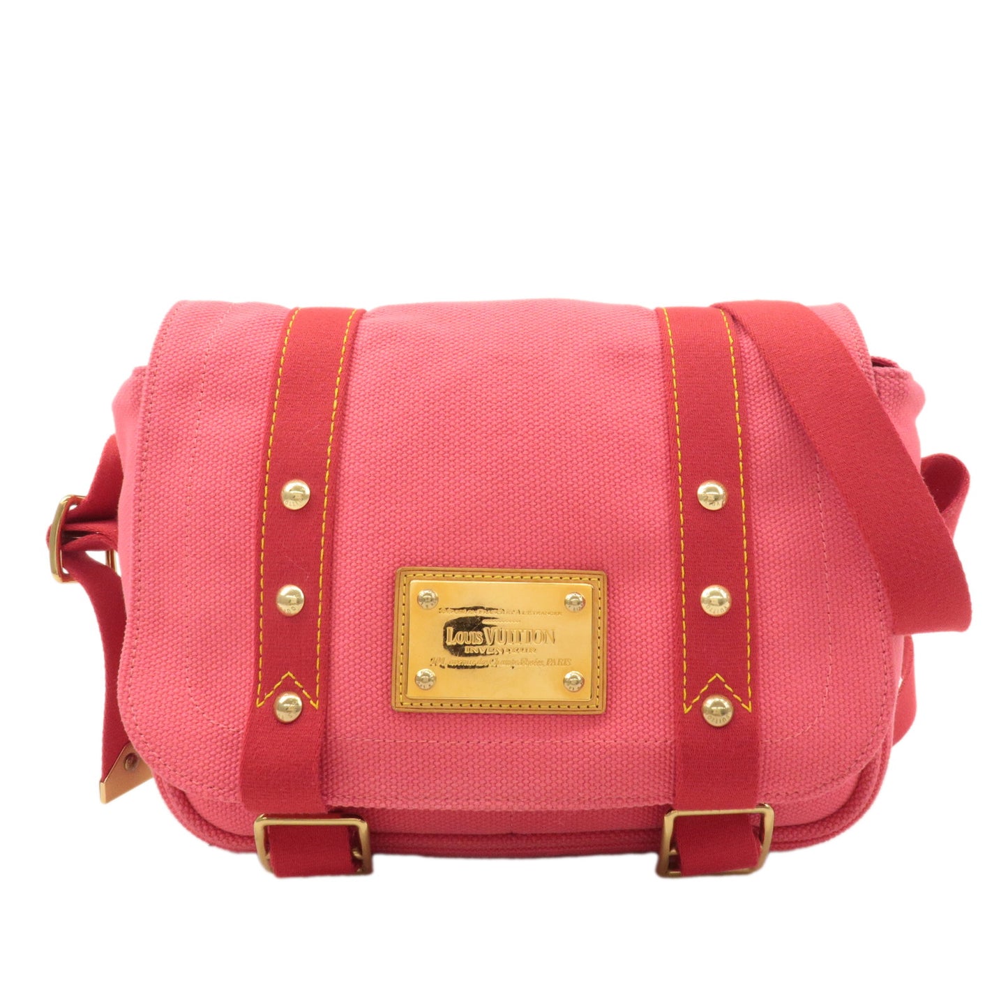 Louis Vuitton Antigua Buzzas PM Shoulder Bag Rose M40079