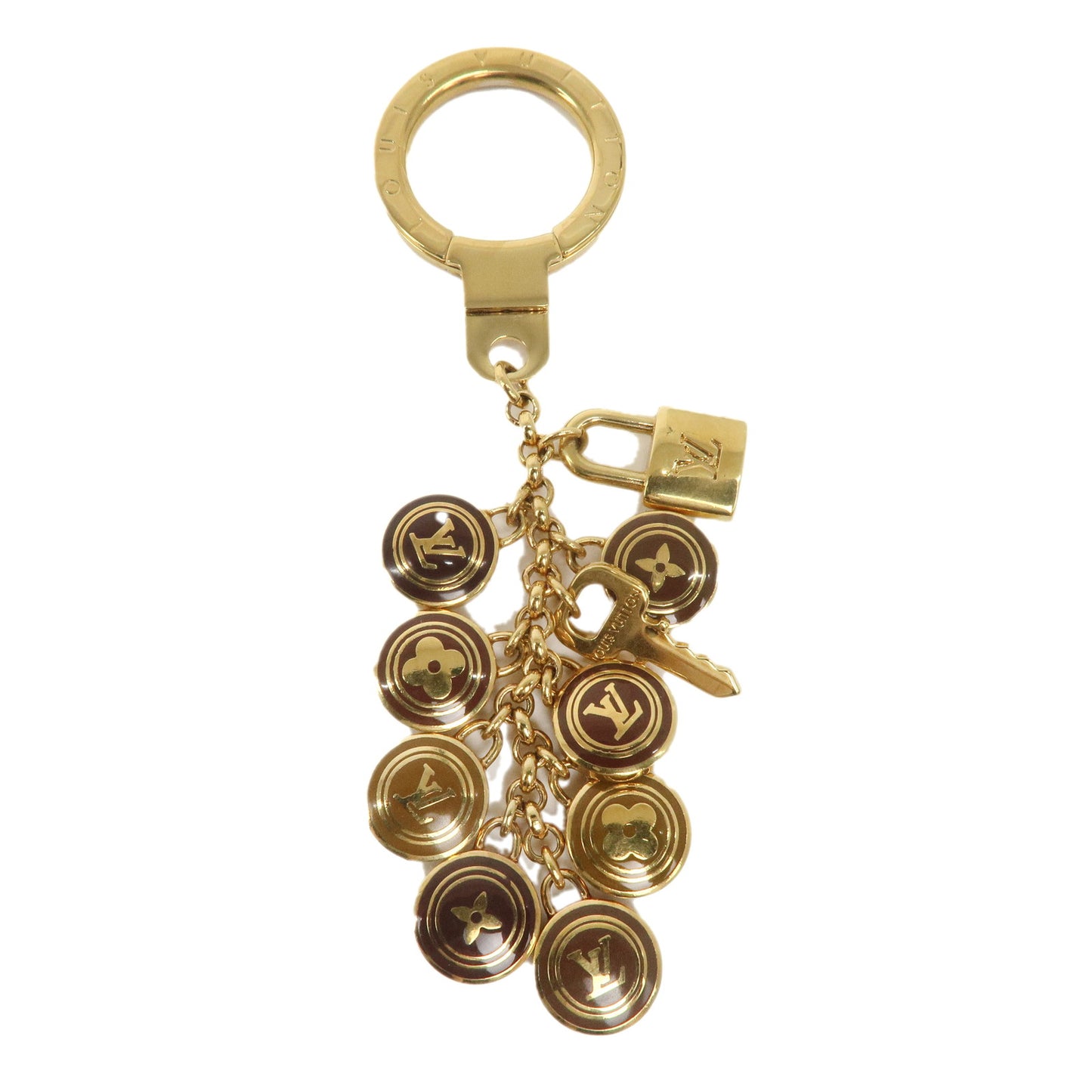 Louis-Vuitton-Porte-Cles-Pastilles-Bag-Charm-Maron-M65387