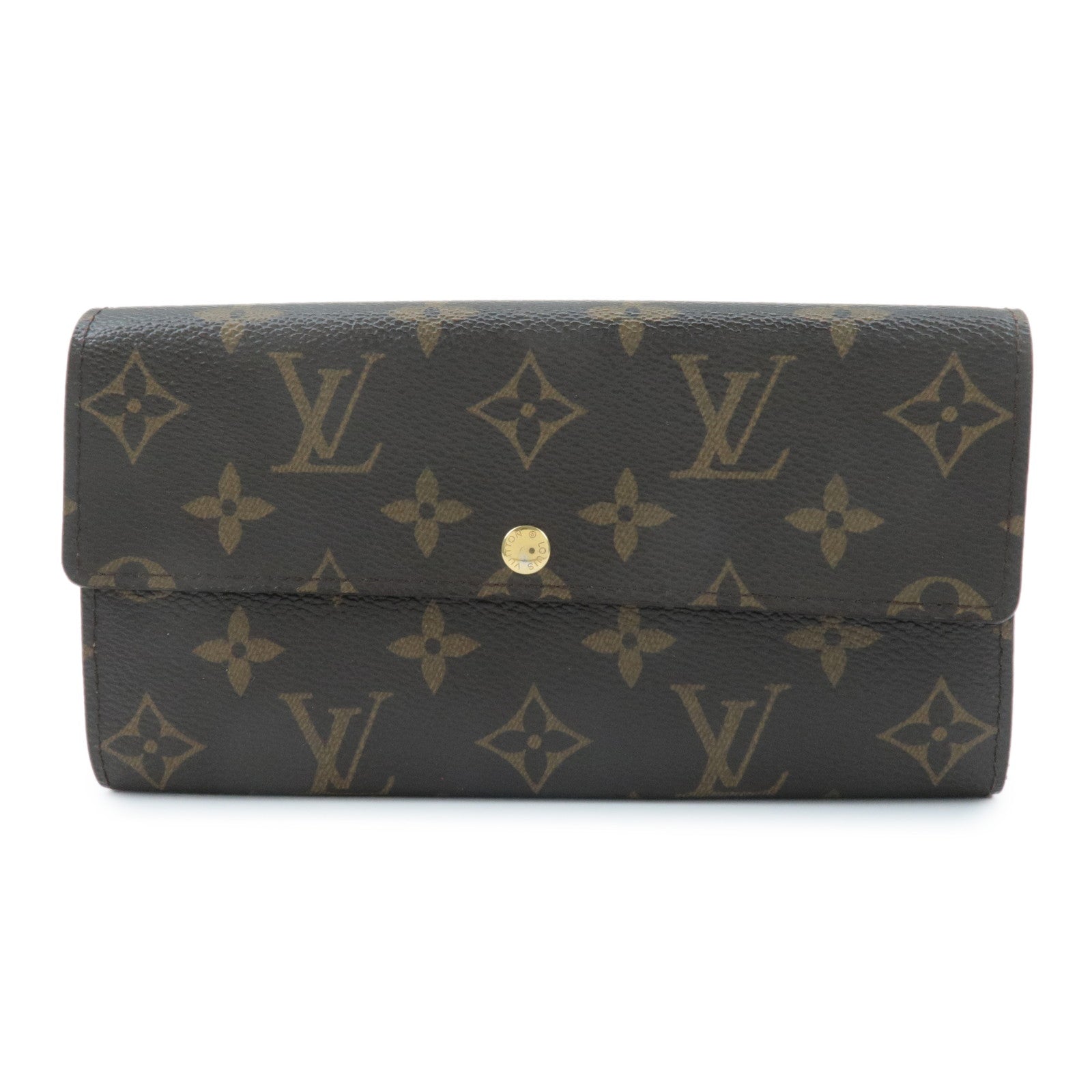 Louis-Vuitton-Monogram-Portefeuille-Sarah-Long-Wallet-M61734