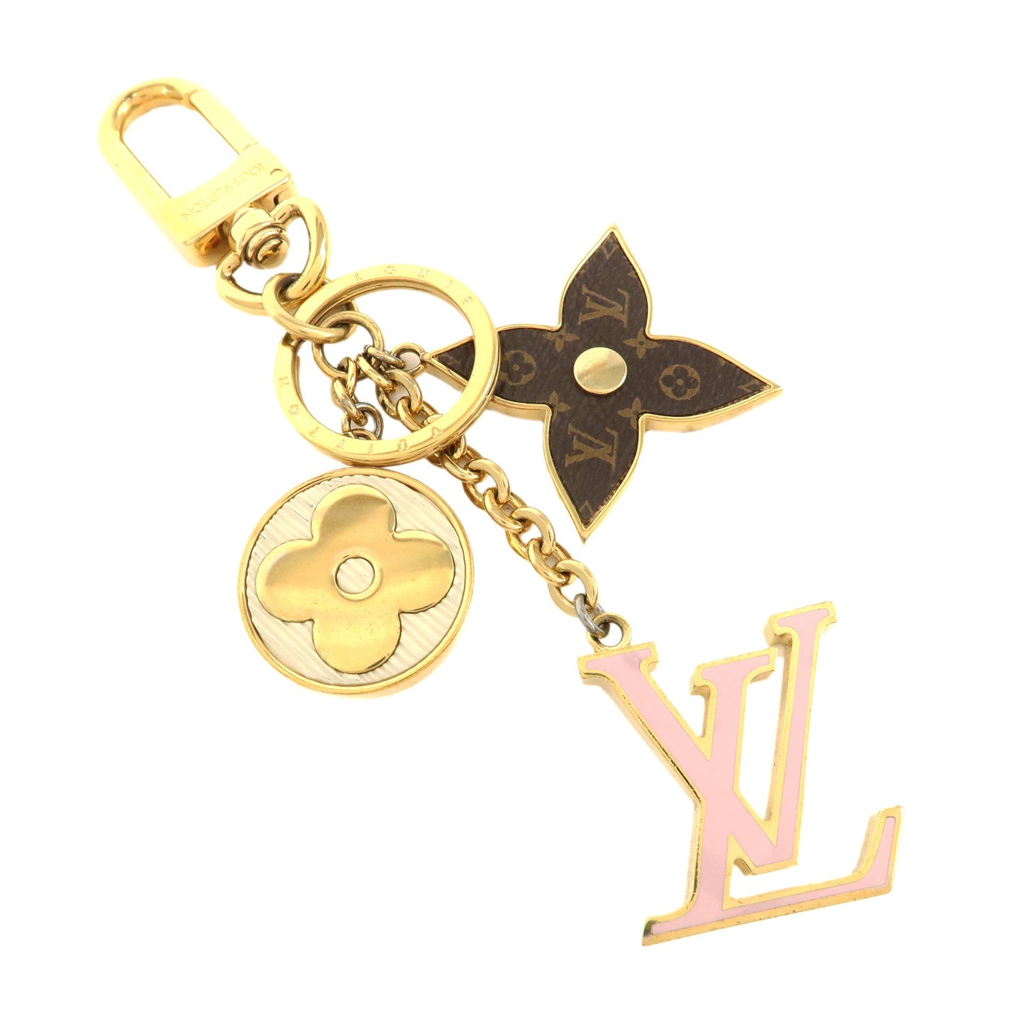 Louis-Vuitton-Porte-Cles-Spring-Street-Bag-Charm-Gold-M69008