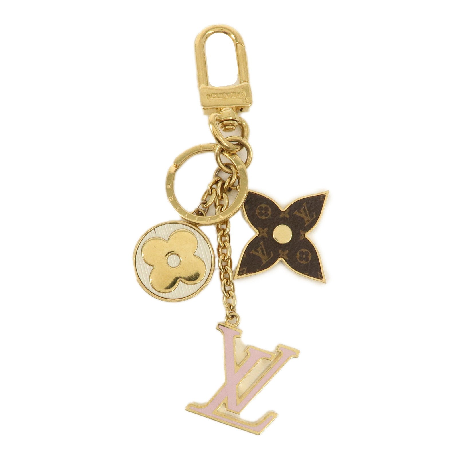 Louis-Vuitton-Porte-Cles-Spring-Street-Bag-Charm-Gold-M69008