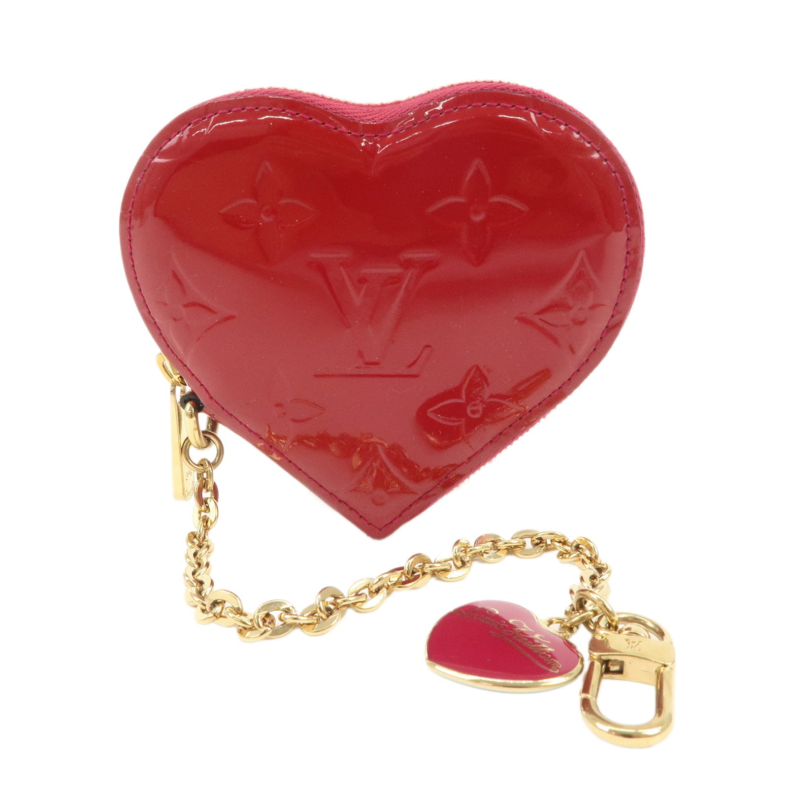 Louis-Vuitton-Monogram-Vernis-Porte-Monnaie-Coeur-Coin-Case-M90006