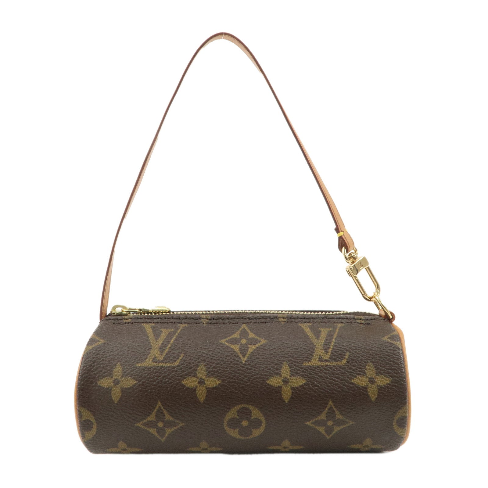 Louis-Vuitton-Monogram-Pouch-for-Papillon-Bag-Hand-Bag-Brown