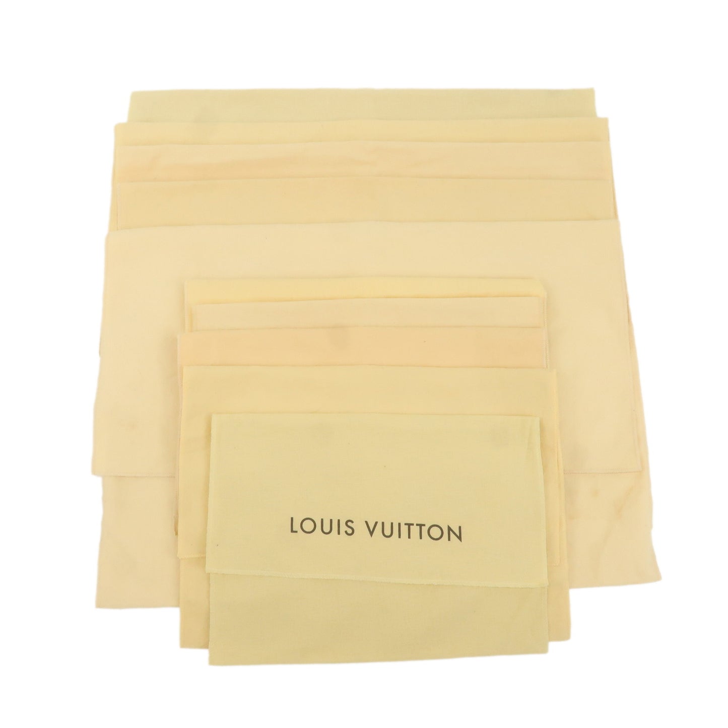 Louis-Vuitton-Set-of-10-Dust-Bag-Storage-Bag-Flap-Beige