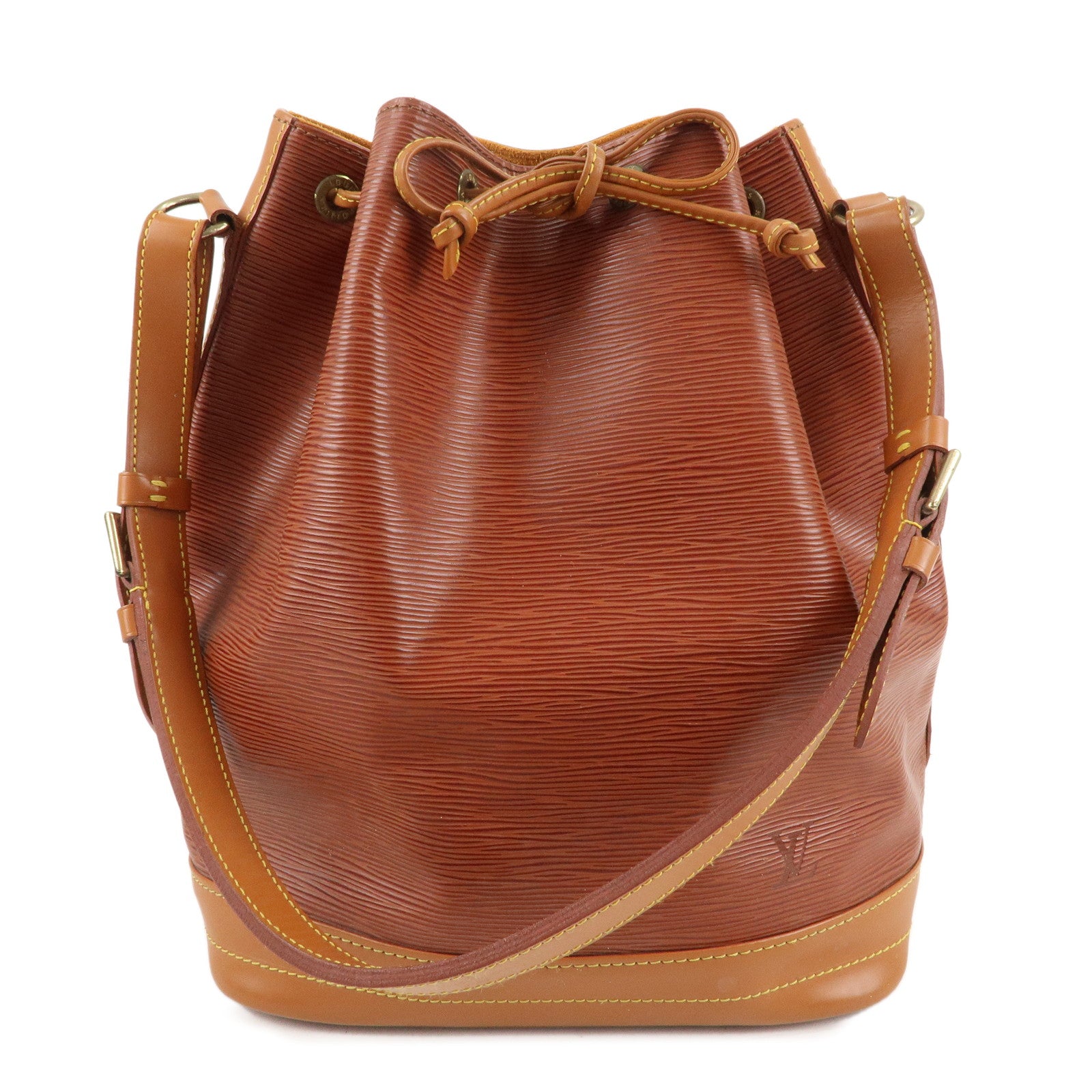 Louis-Vuitton-Epi-Noe-Bi-Color-Shoulder-Bag-Kenya-Brown-M44028