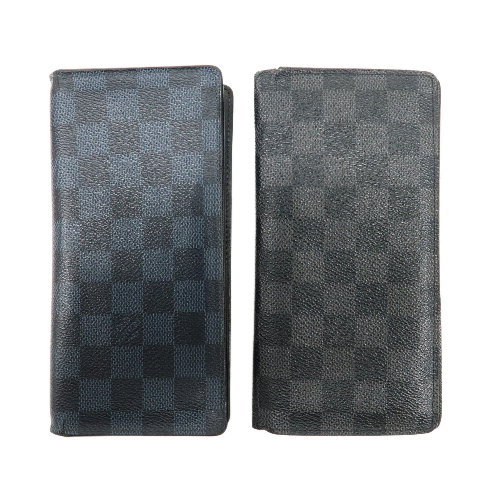 Louis-Vuitton-Damier-Portefeuille-Set-of-2-Wallet-N62665-N63212