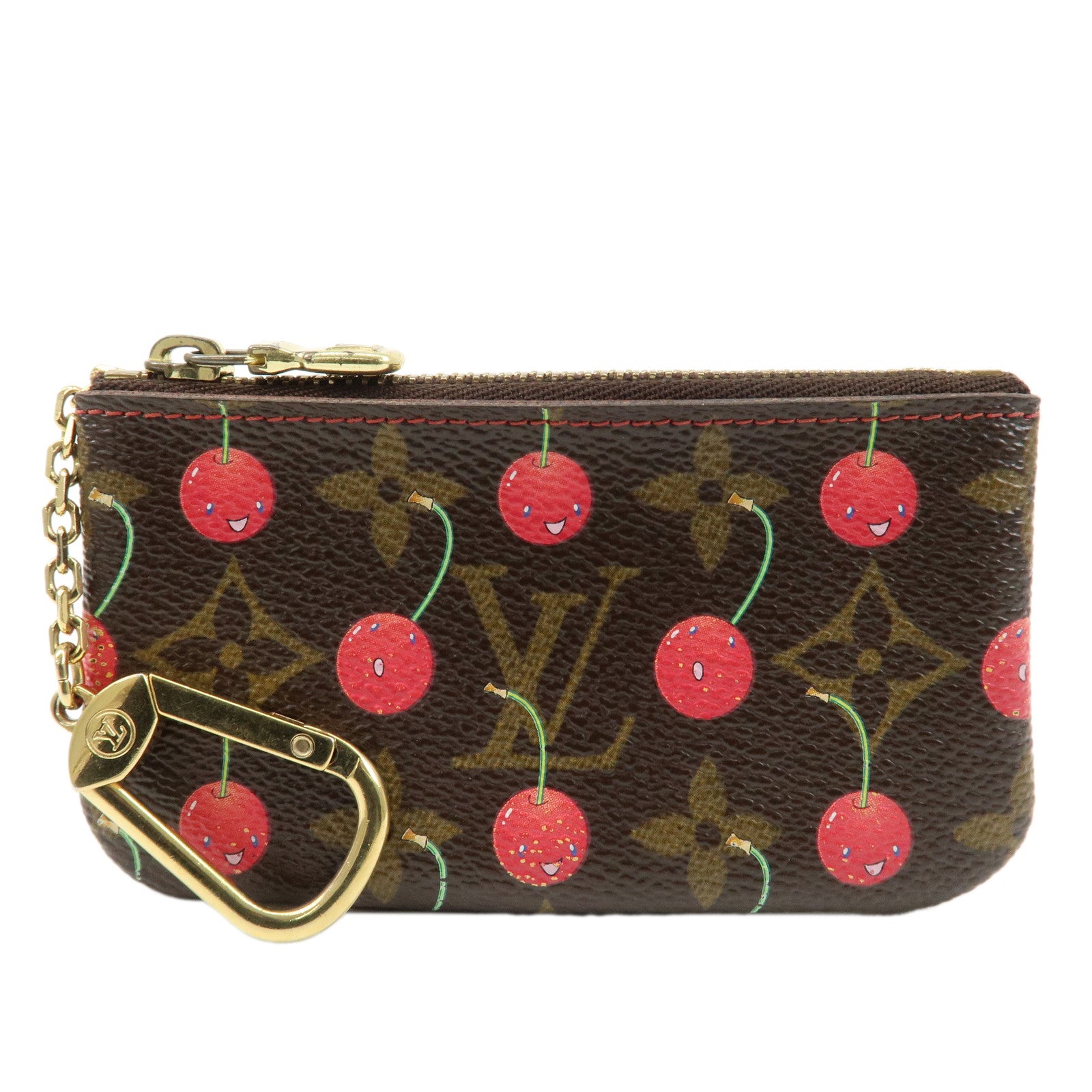 Louis-Vuitton-Monogram-Cherry-Pochette-Cles-Coin-Case-M95042