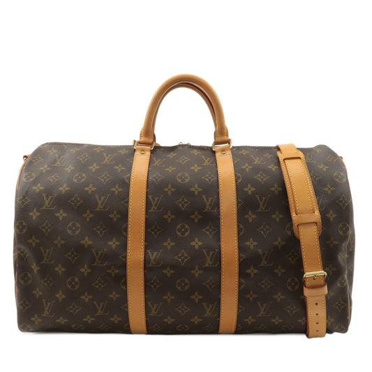 Louis-Vuitton-Monogram-Keep-All-50-Boston-Bag-Brown-M41416