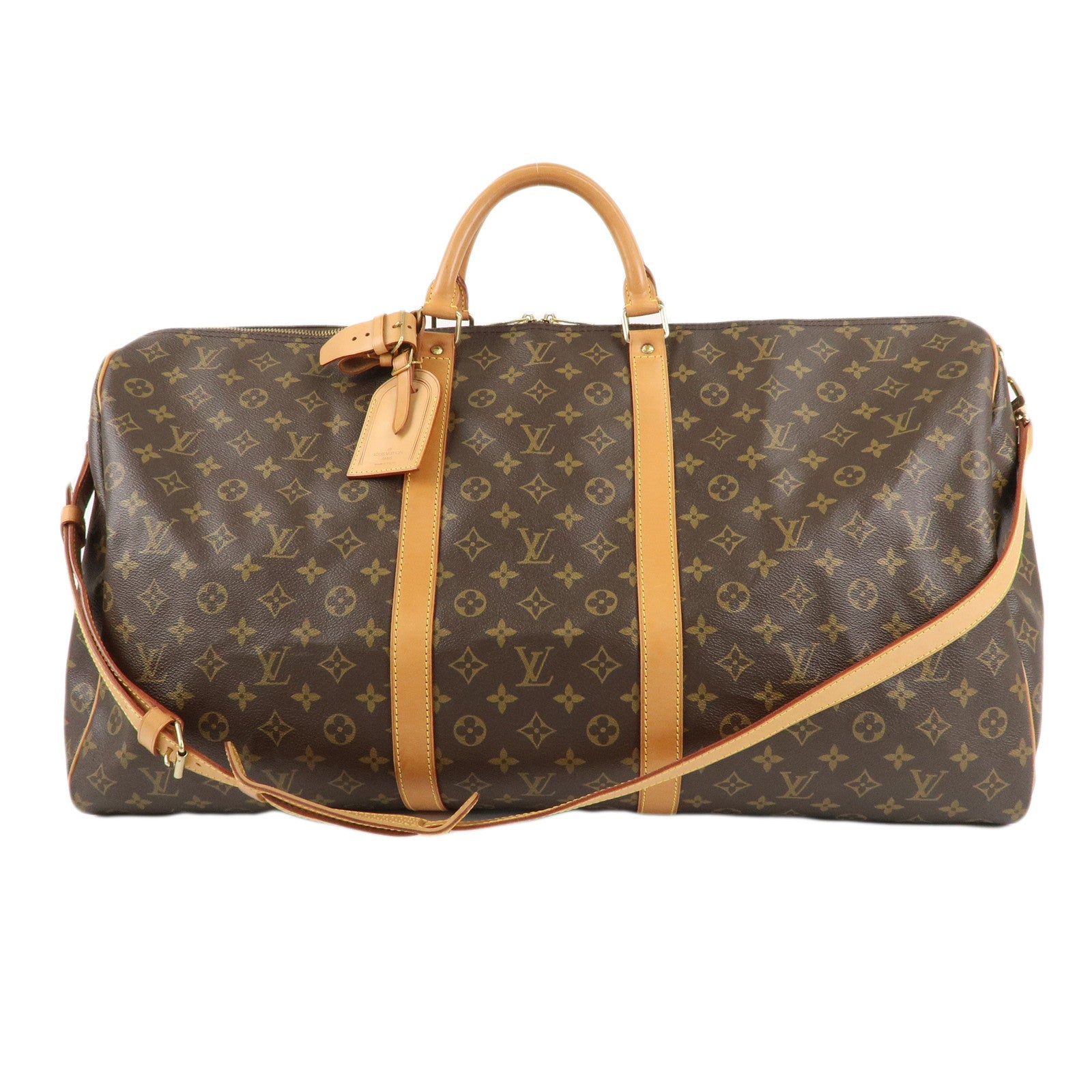 Louis Vuitton Monogram Keep All Bandouliere 60 Bag M41412