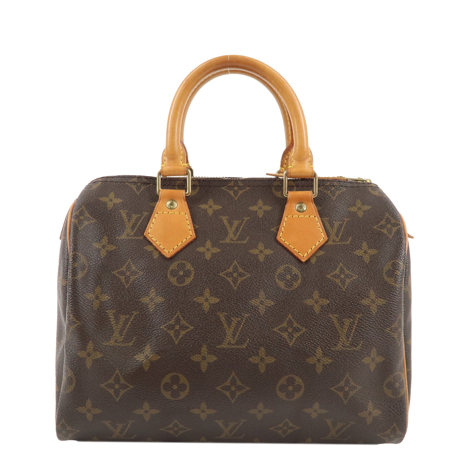 Louis Vuitton Monogram Speedy 25 Hand Bag Boston Bag M41528