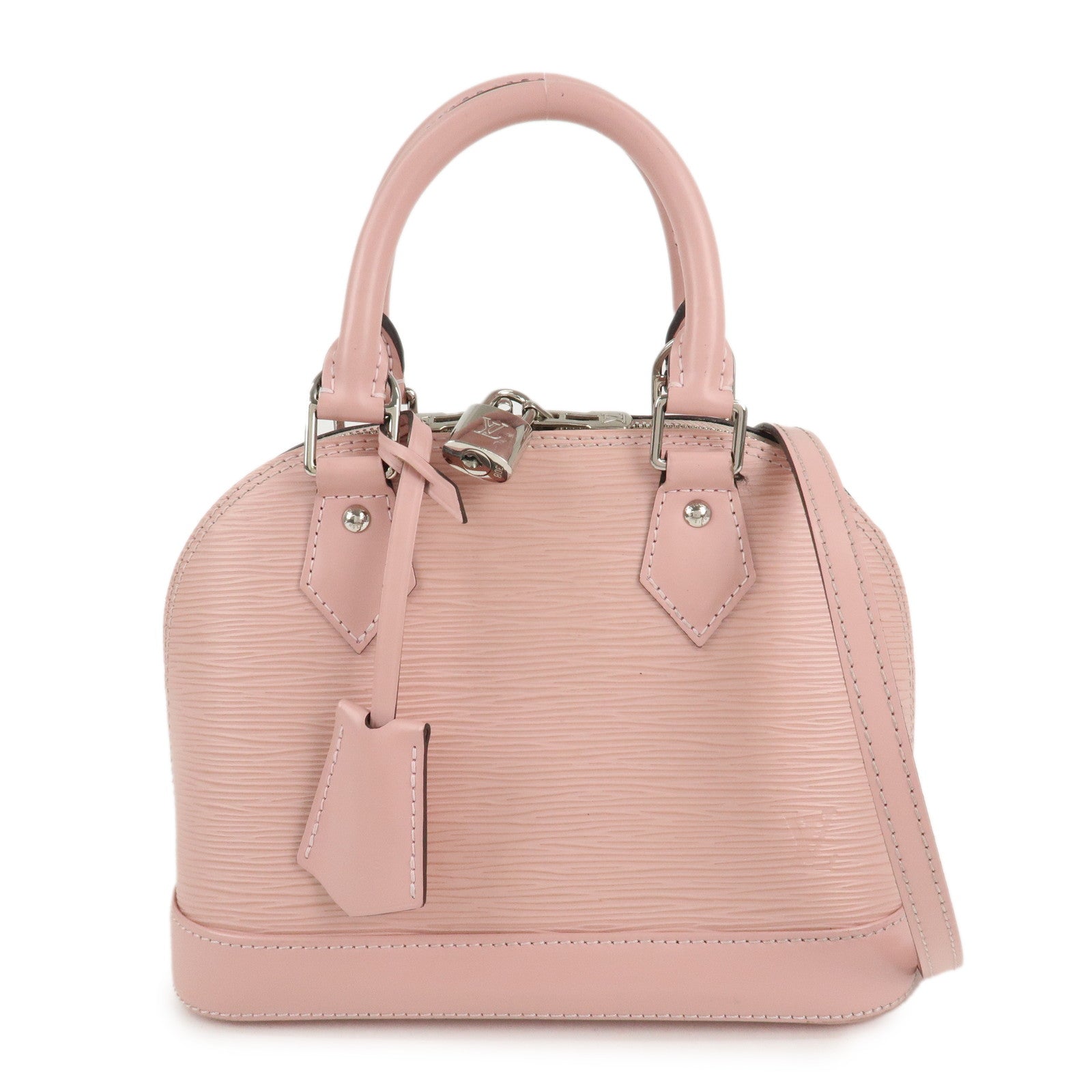 Louis-Vuitton-Epi-Alma-BB-2Way-Hand-Bag-Rose-Ballerine-M41327