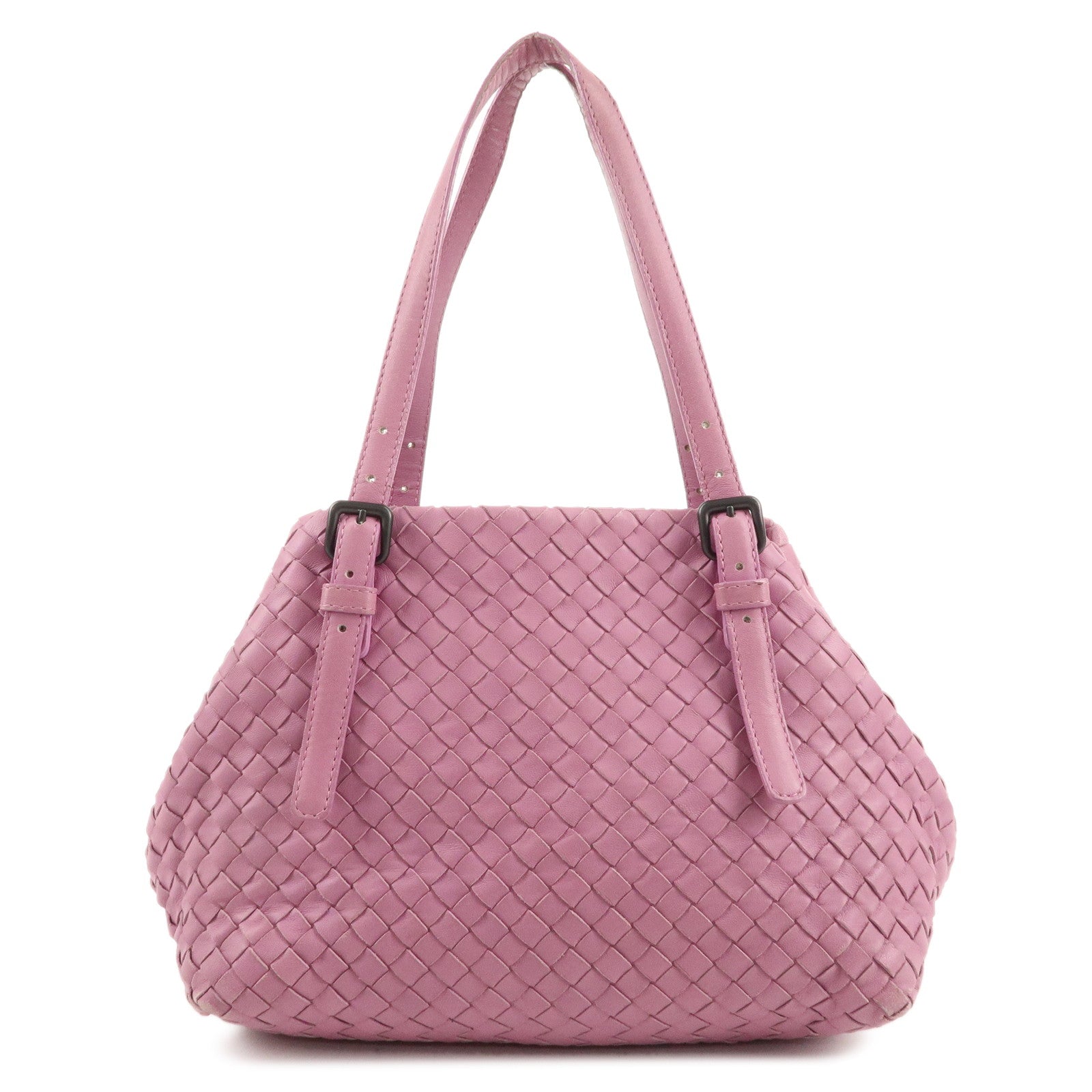 BOTTEGA-VENETA-Intrecciato-Leather-Mini-Cesta-Tote-Bag-Pink-481709