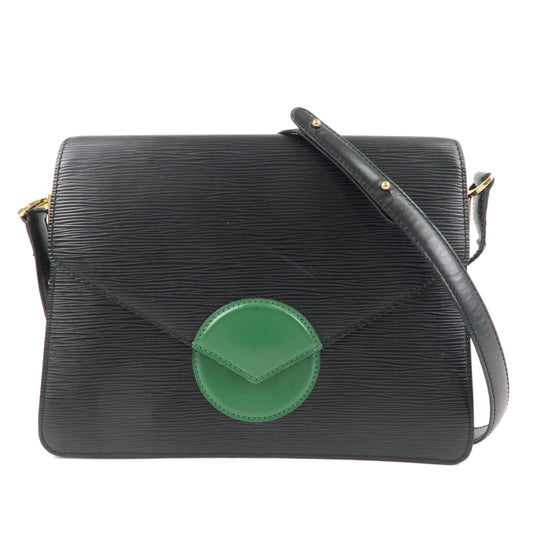 Louis-Vuitton-Epi-Leather-Osh-Shoulder-Bag-Noir-Green-M52444