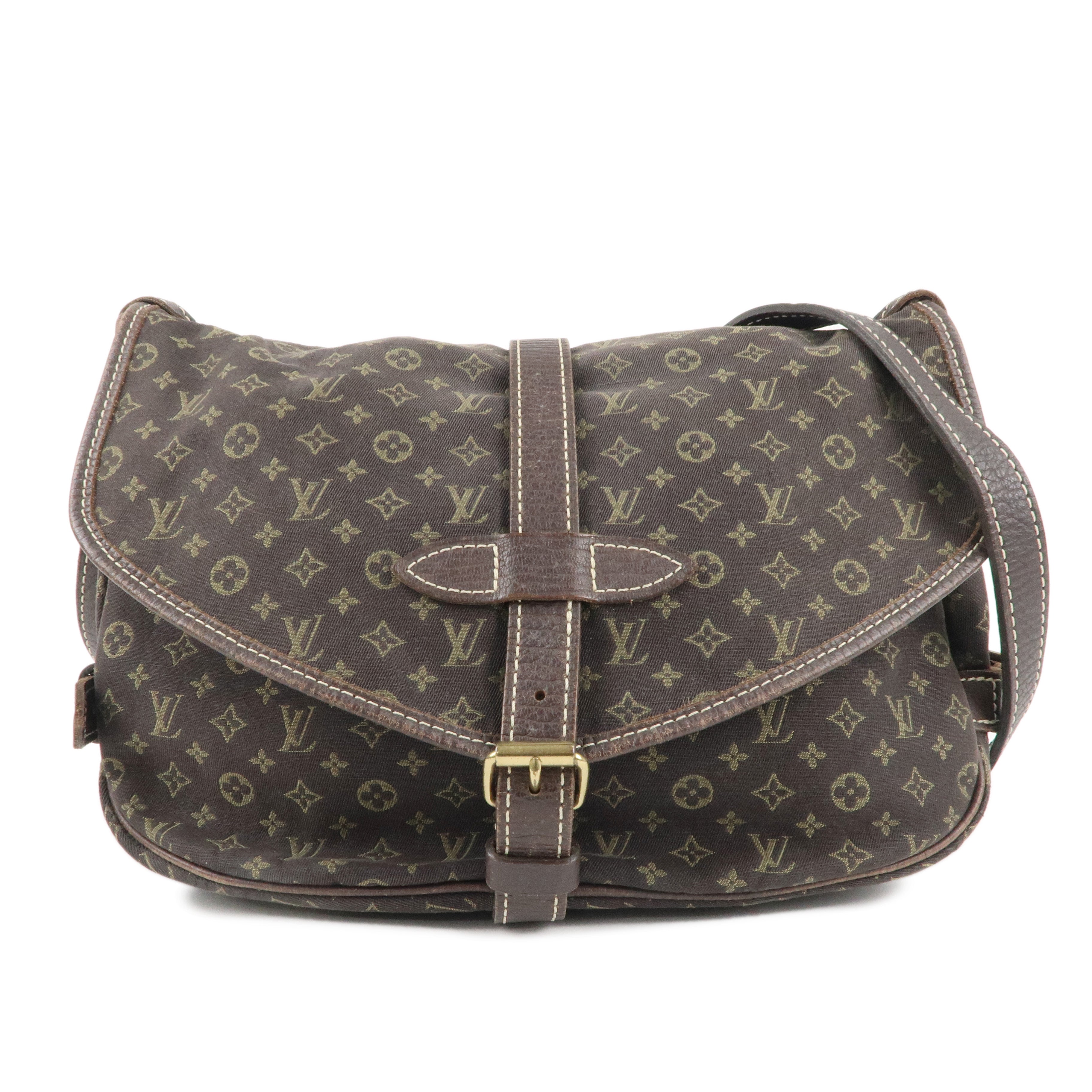 Louis Vuitton Monogram Minilin Saumur 30 Shoulder Bag M95227