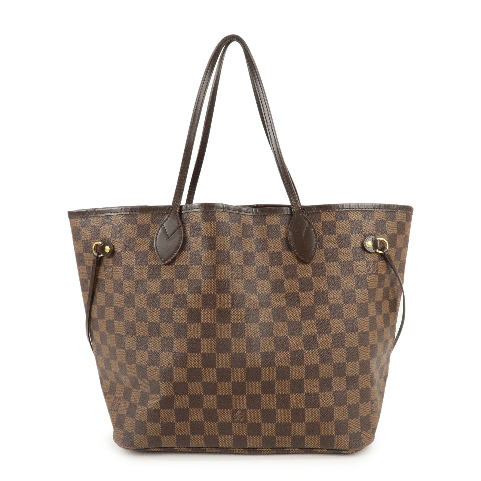 Louis-Vuitton-Damier-Neverfull-MM-Tote-Bag-Hand-Bag-N51105