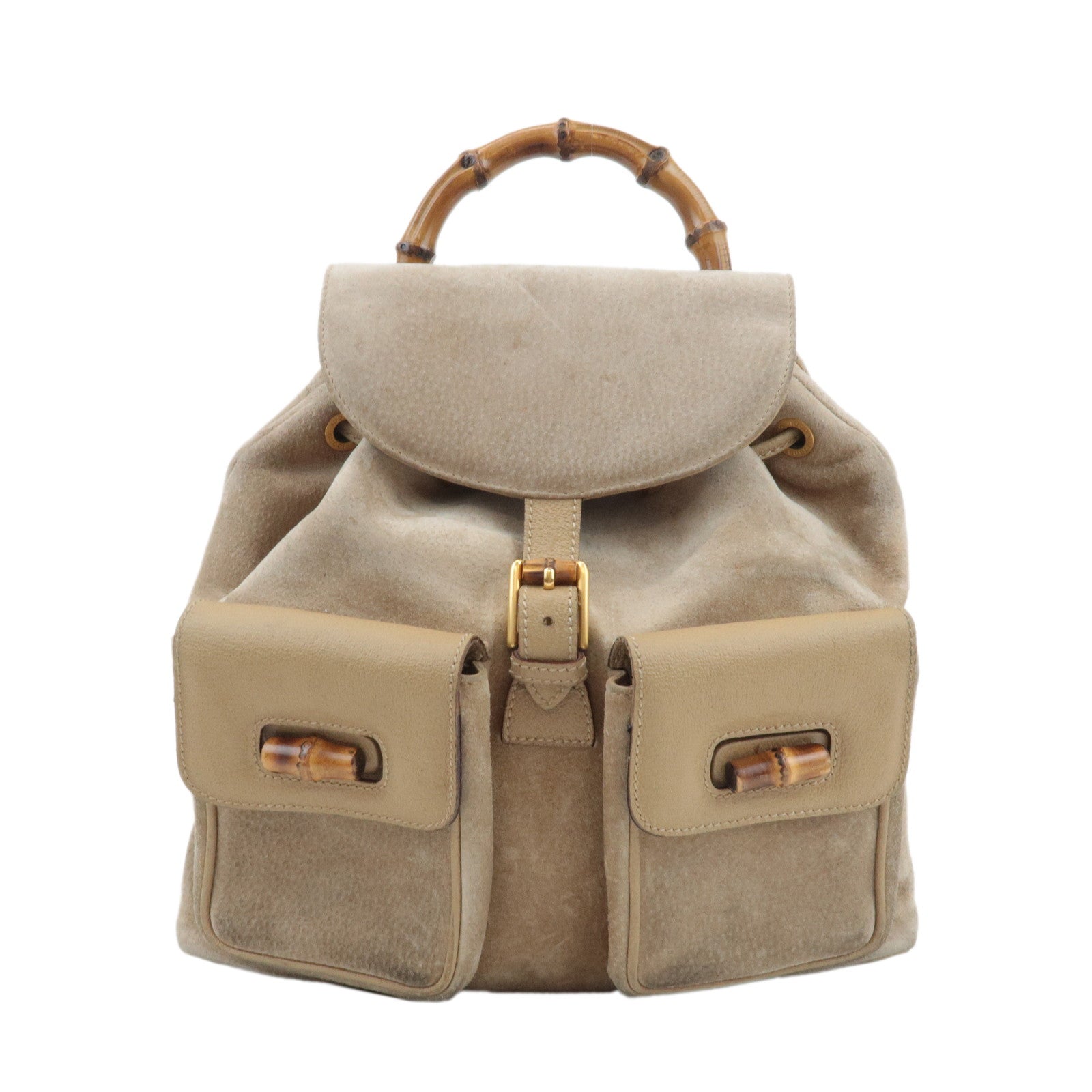 GUCCI-Bamboo-Suede-Leather-Back-Pack-Beige-003.1998.0016