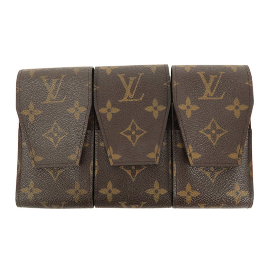 Louis-Vuitton-Set-of-3-Monogram-Etui-Garet-Cigarette-Case-M63024