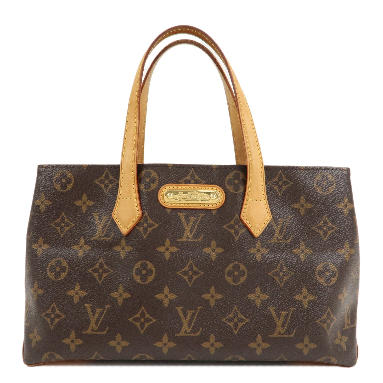 Louis-Vuitton-Monogram-Wilshire-PM-Hand-Bag-Brown-M45643