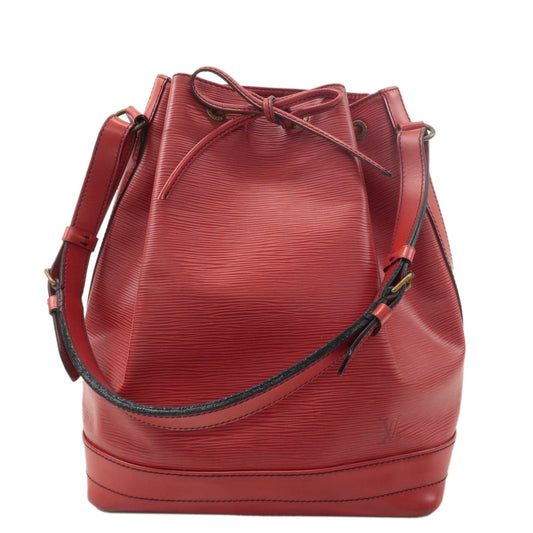 Louis-Vuitton-Epi-Noe-Shoulder-Hand-Bag-Castilian-Red-M44007